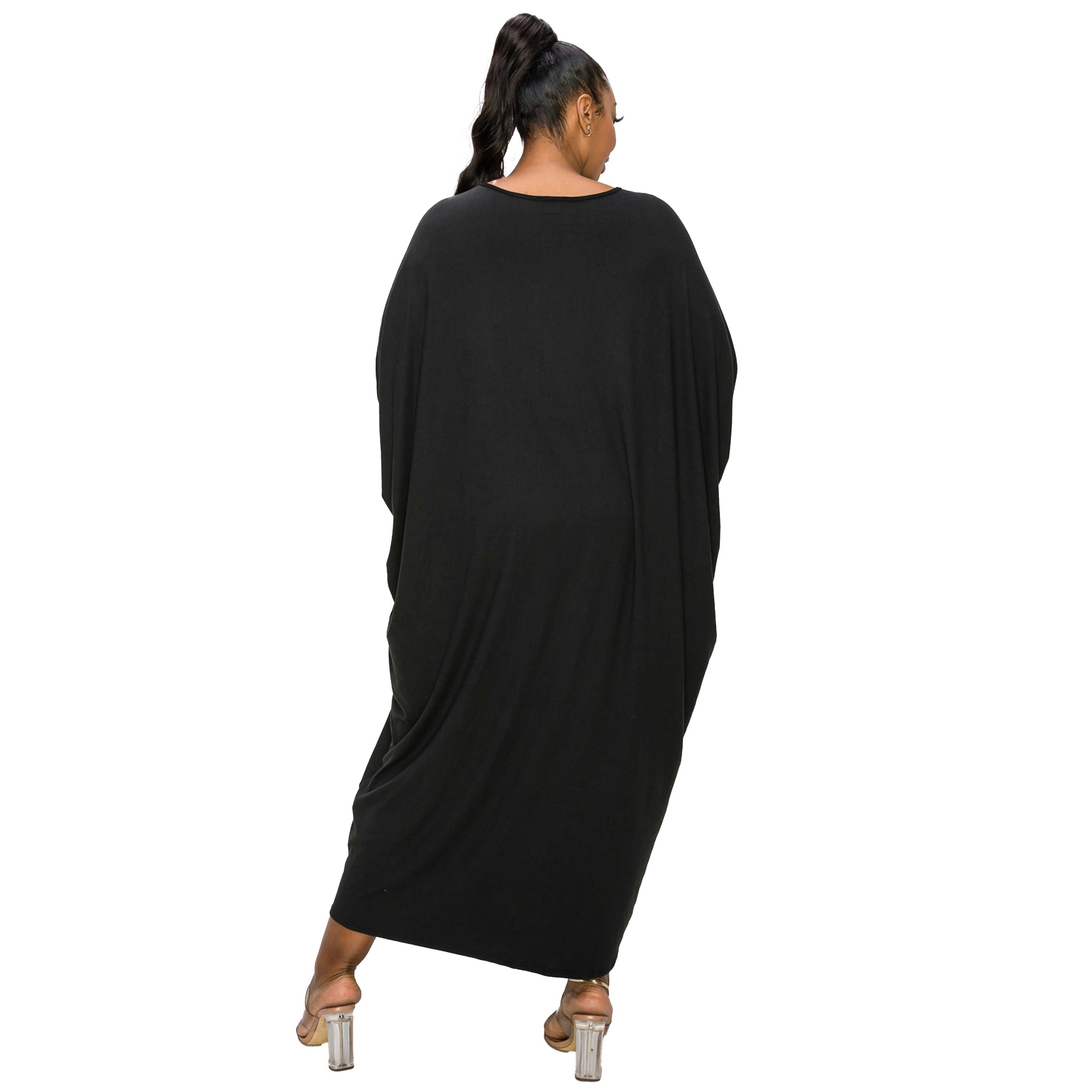 L I V D Women's Plus Sasha Kaftan Dress