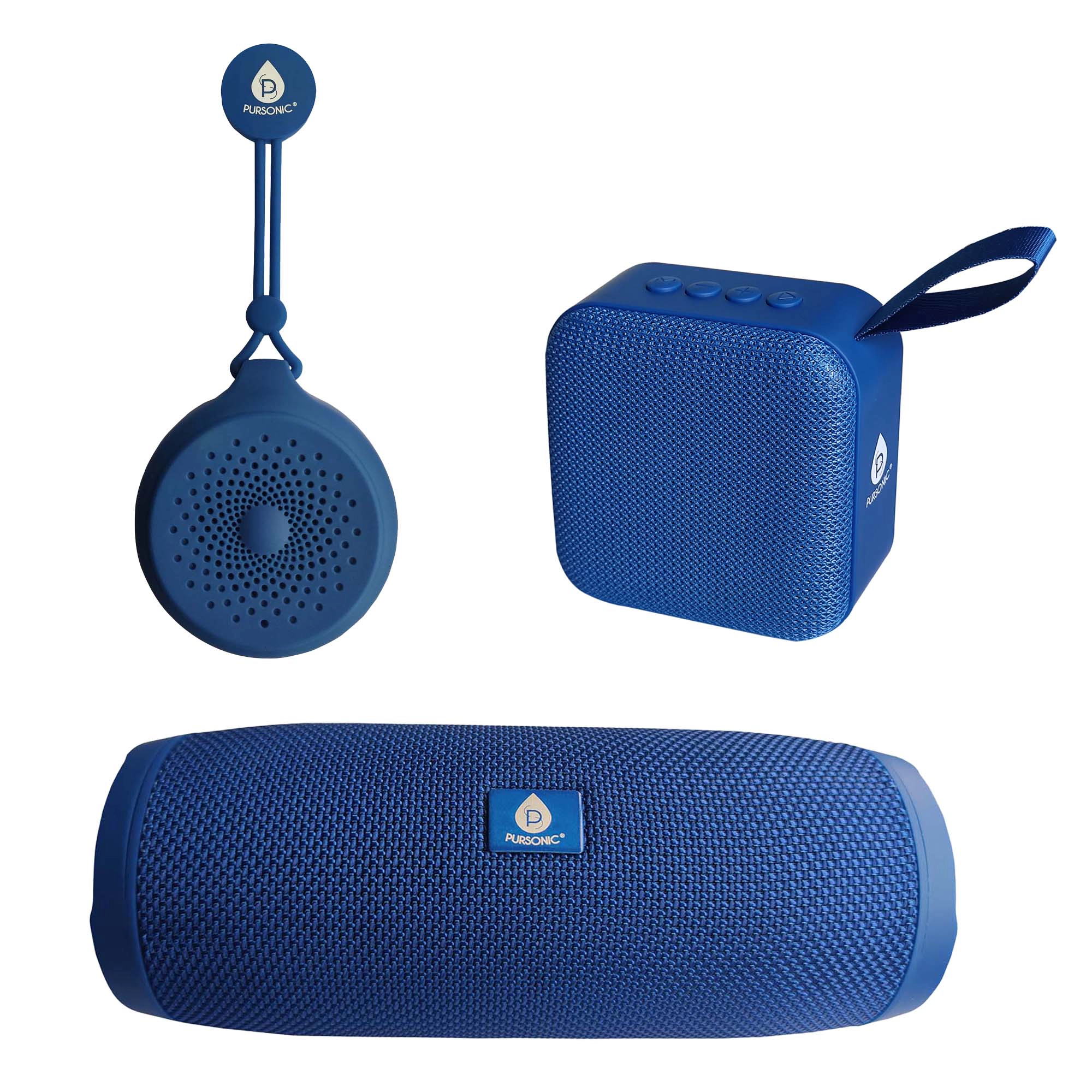 Pursonic Unisex Wireless Audio Entertainment Bundle Peak Sound Trio Wireless Speaker Collection