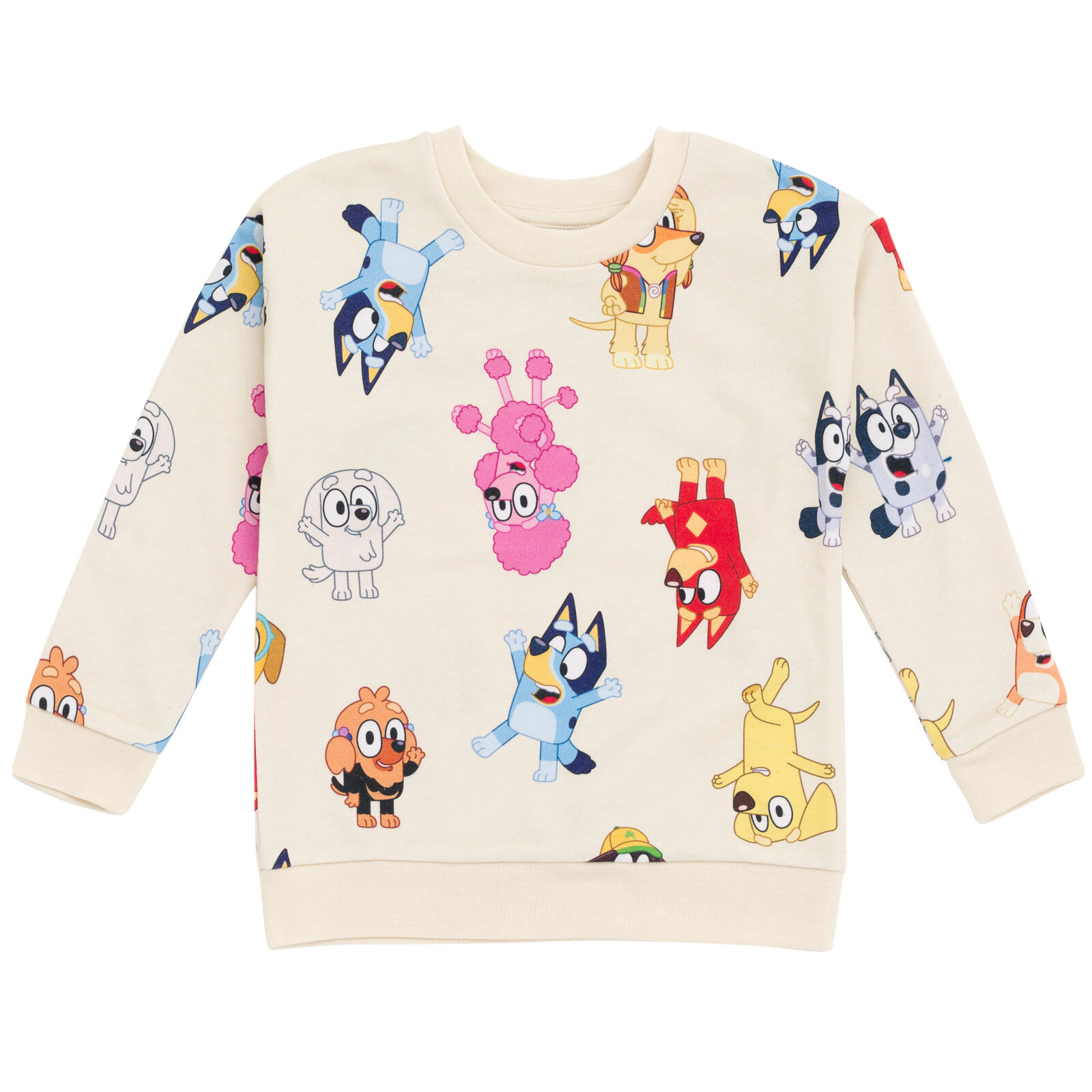 Bluey Girls' 2-Piece Sweatshirt and Shorts Set