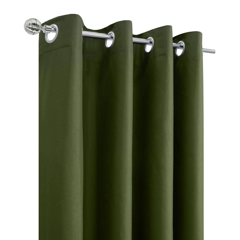 Thermaplus Alpine Blackout Premium Stylish and Functional Grommet Curtain Panel 52" x 95" Olive
