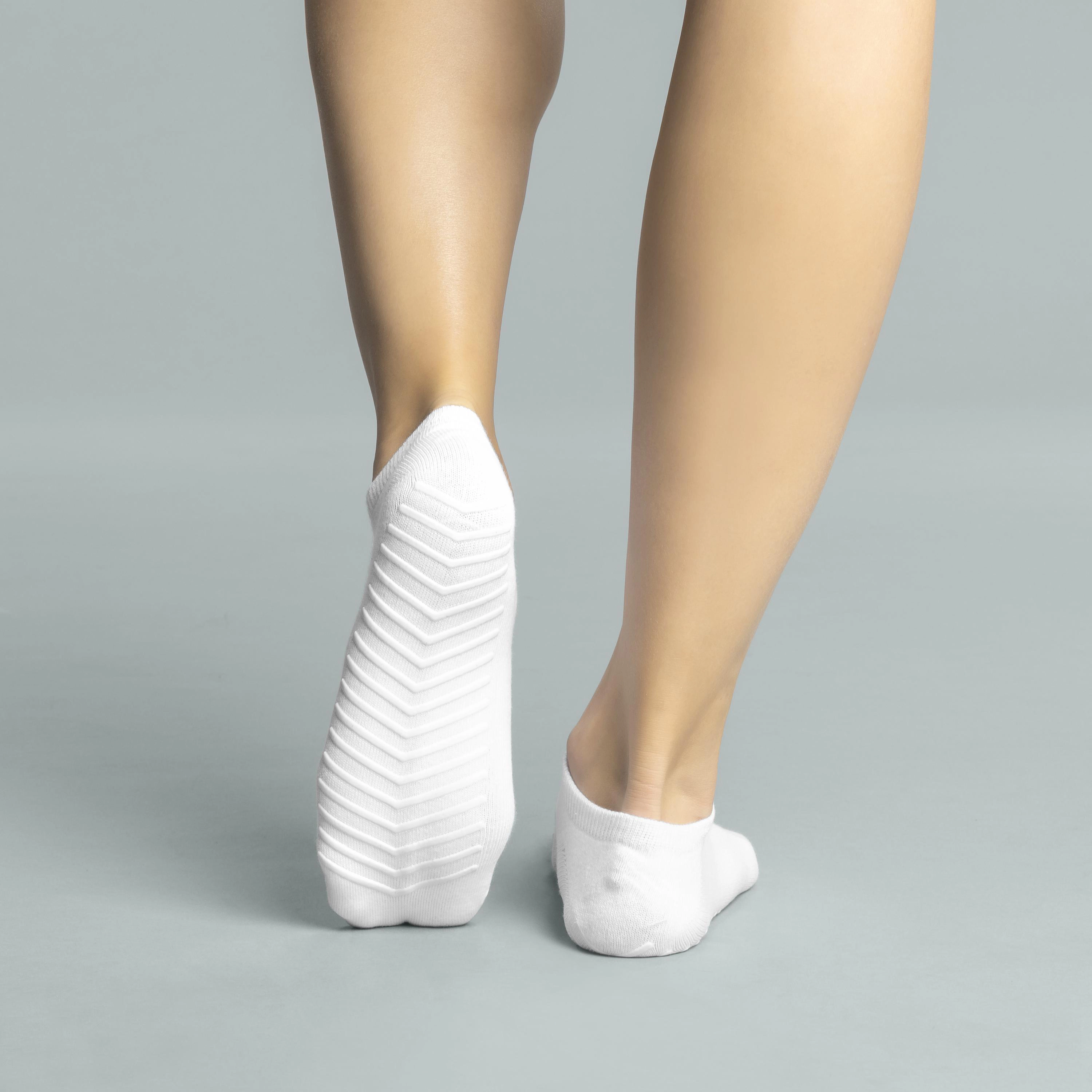 Gripjoy Women's Low Cut Socks with Grips (Pack of 3)