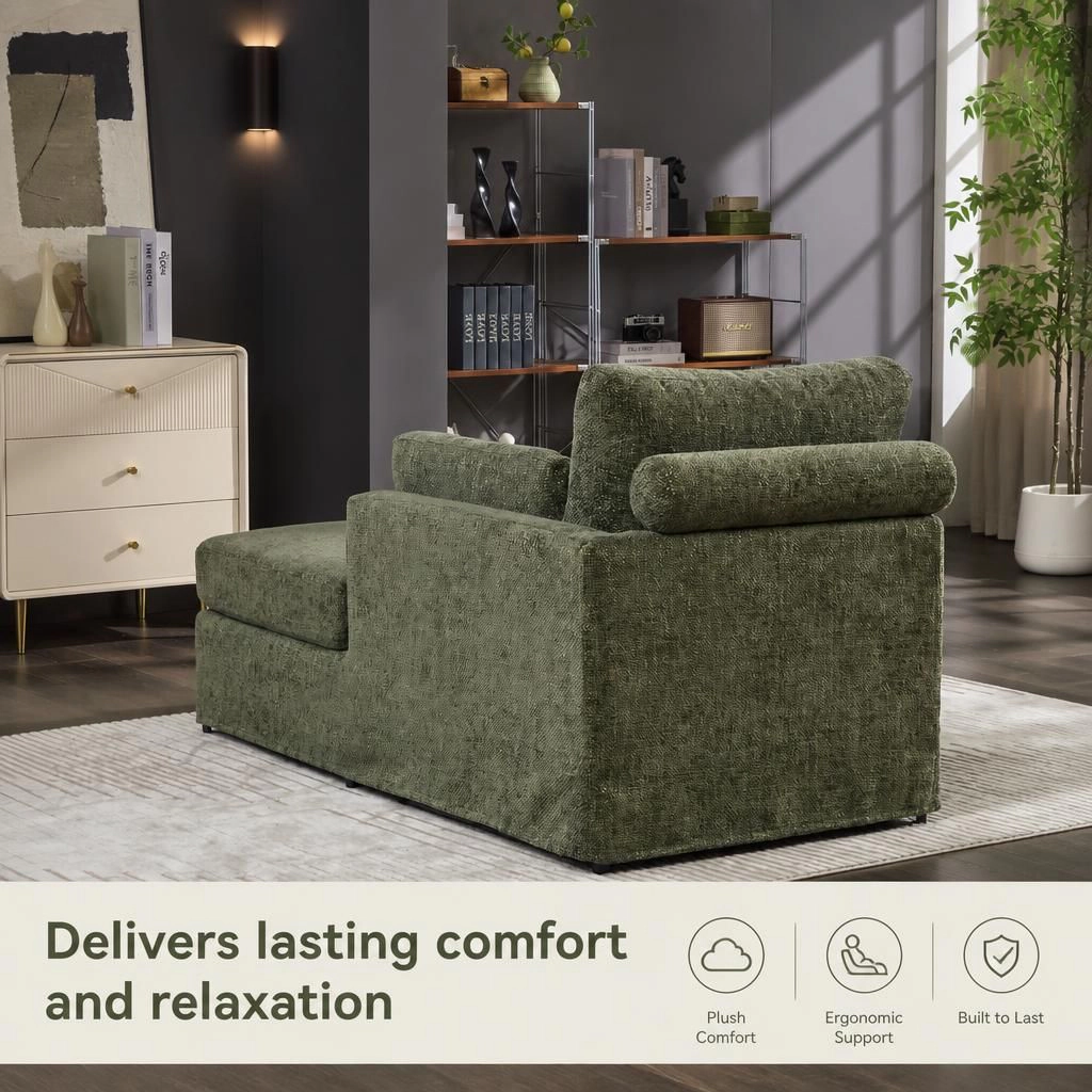 GOODSILO Convertible Multi Functional Upholstered Sofa Bed