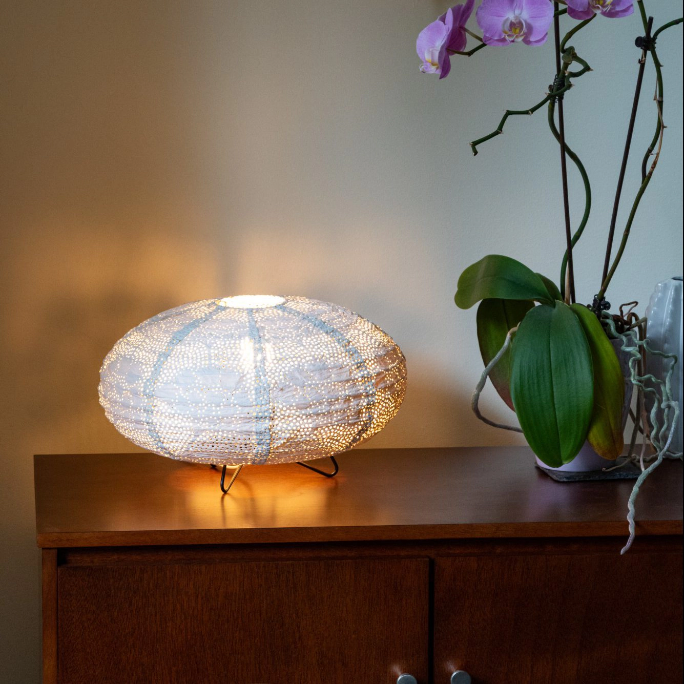 Allsop Home & Garden Soji Stella Solace Oval Yarrow Table Lamp
