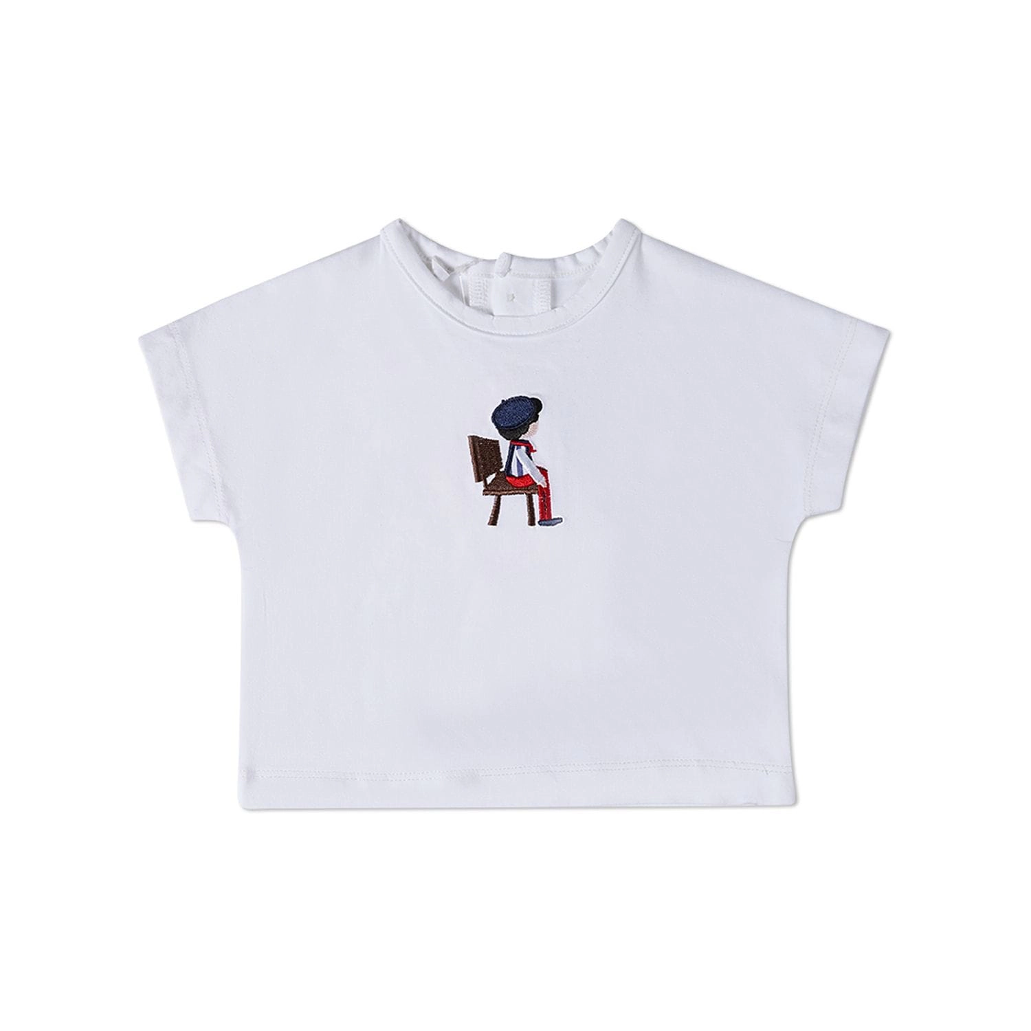 Memoi 2 Piece Baby and Toddler Boys "The Boy's Favorite Seat" Bloomer Set