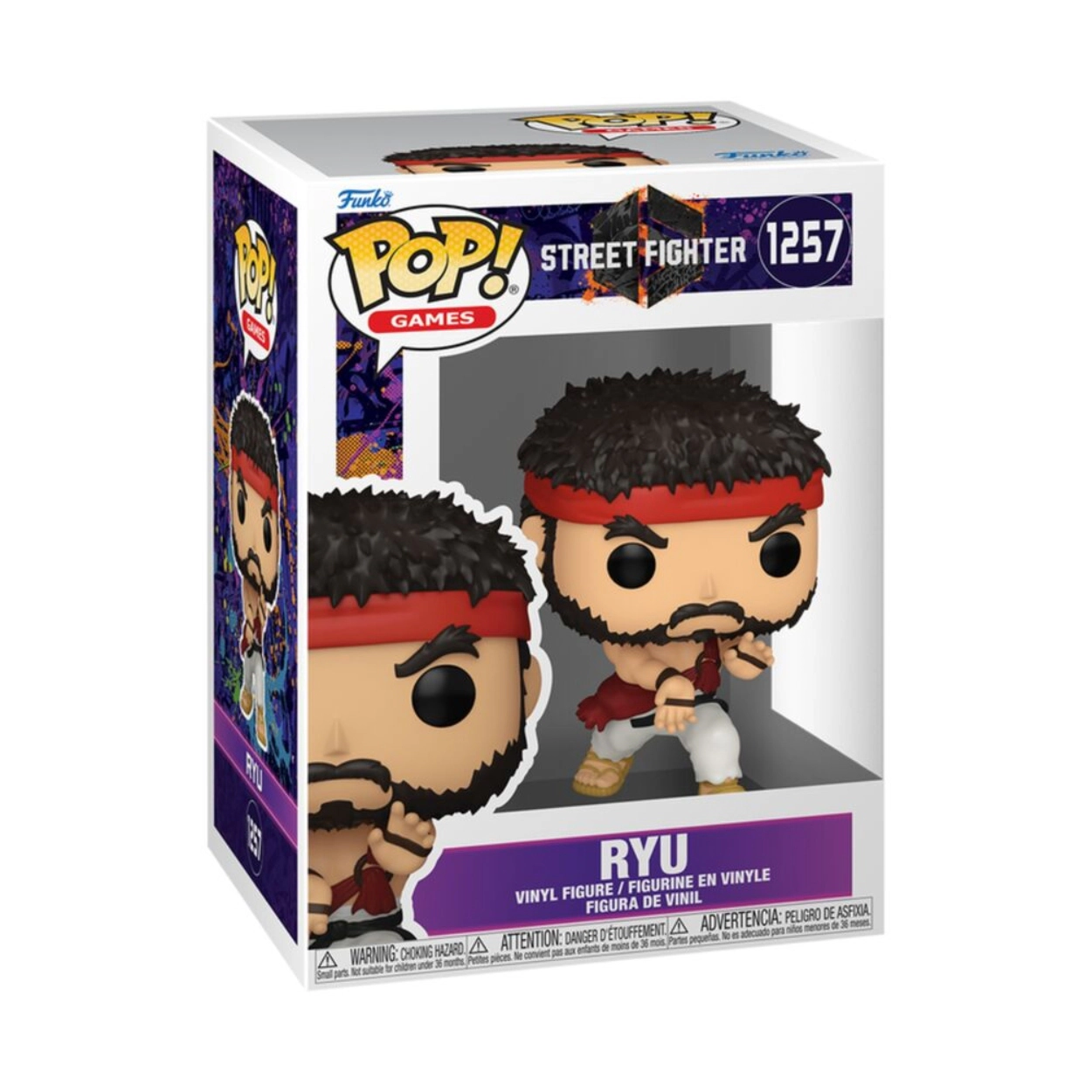 Funko Pop!Street Fighter: Ryu #1257