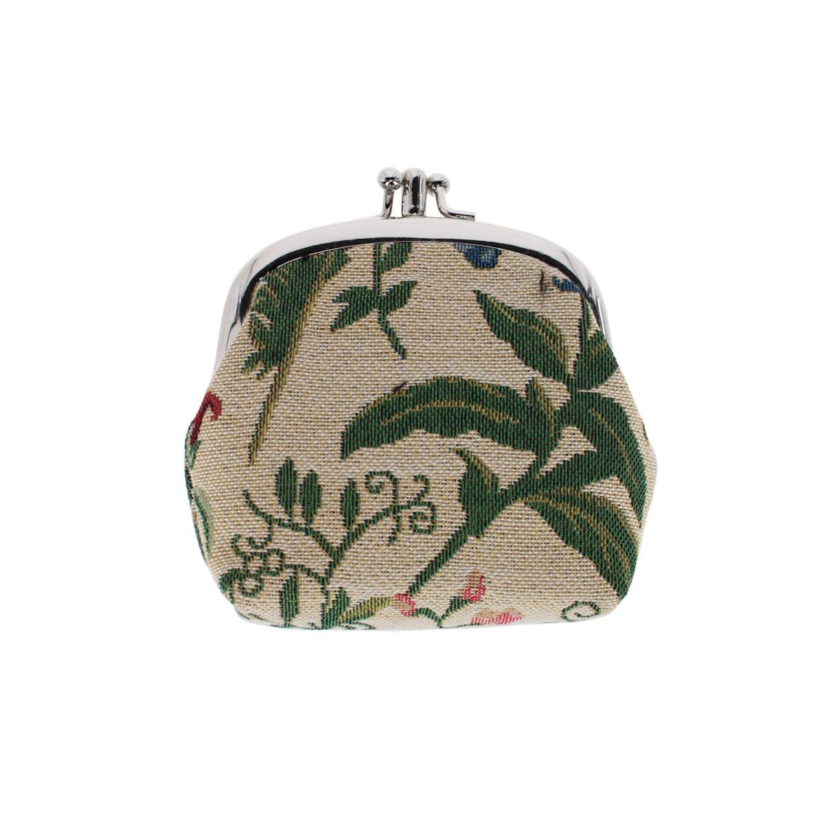 CTM Women's Morning Themed Tapestry Coin Purse Wallet