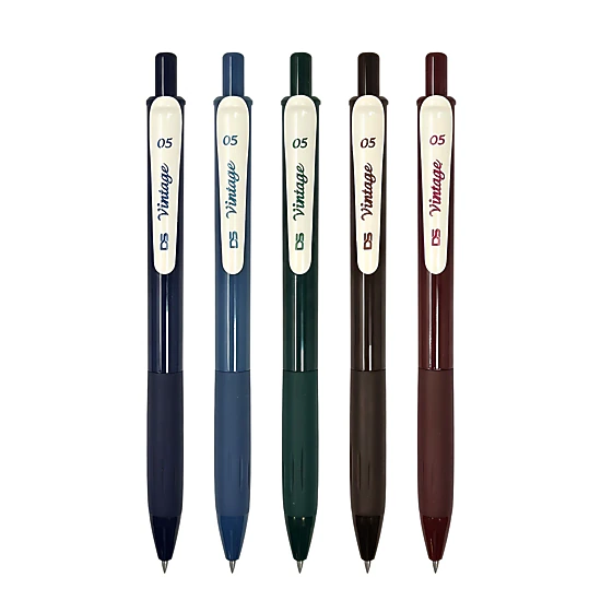 Wrapables Multi-Color Retractable Gel Pens, 0.5mm Fine Point for ...