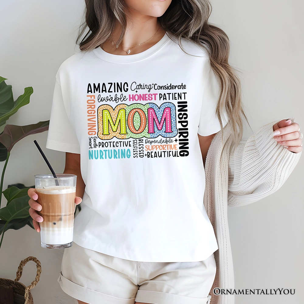 OrnamentallyYou Womens Inspirational Mom Life T-Shirt