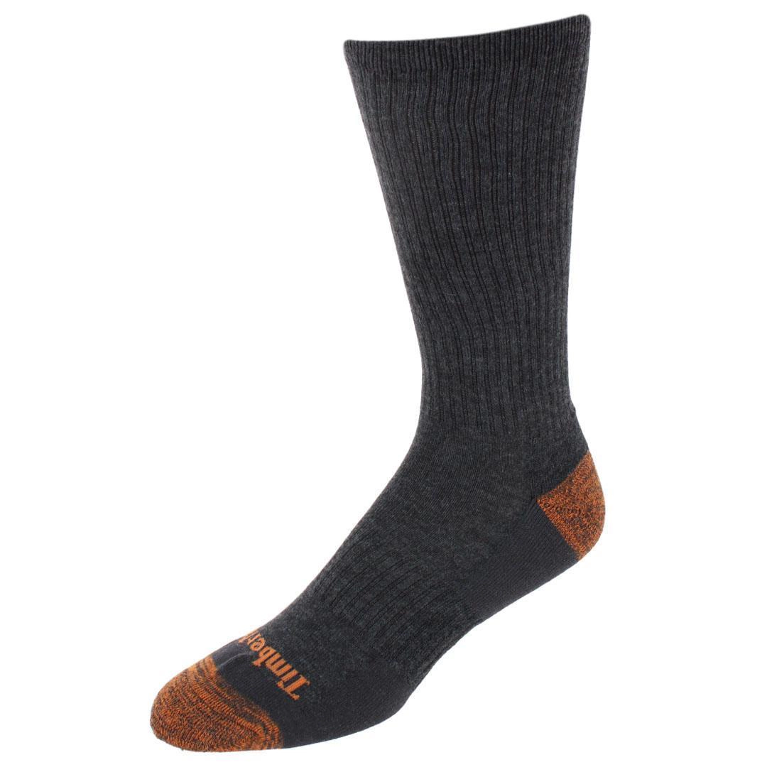 Timberland Men's Castleton Comfort Cushioned Crew Socks (4 Pack)
