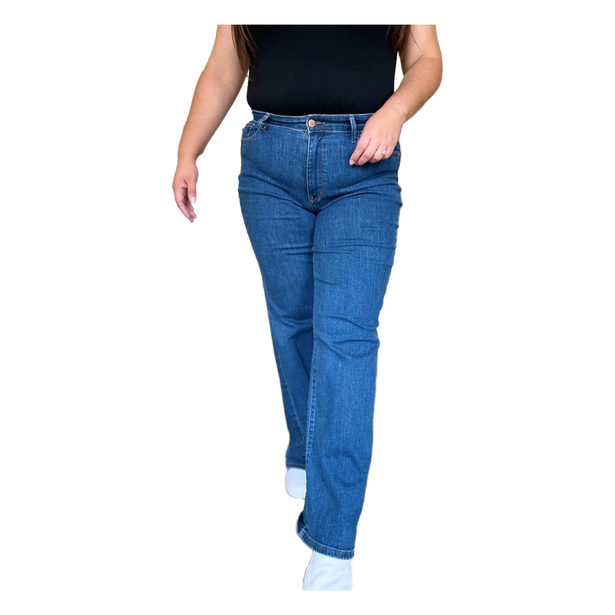 Judy Blue Full High Rise Straight Jeans