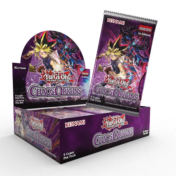 Konami Yu-Gi-Oh! TCG Chaos Origins 1st Edition Booster Box - 24 Packs