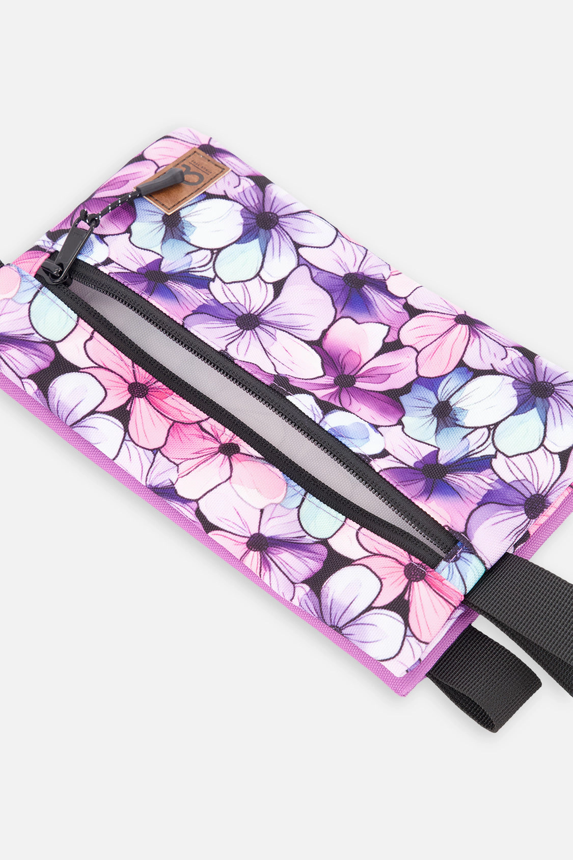 Deux par Girls Floral Print Double-Compartment Pencil Case