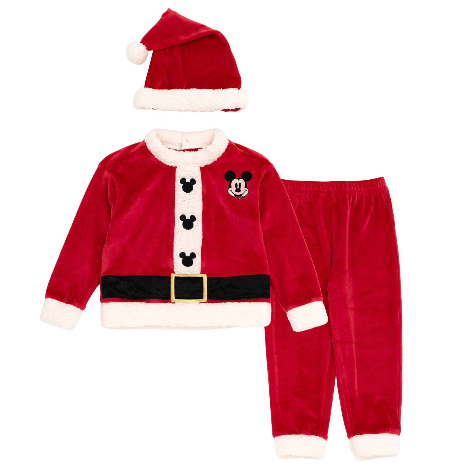 Disney Mickey Mouse Cosplay Velour Sweatshirt and Pants Set