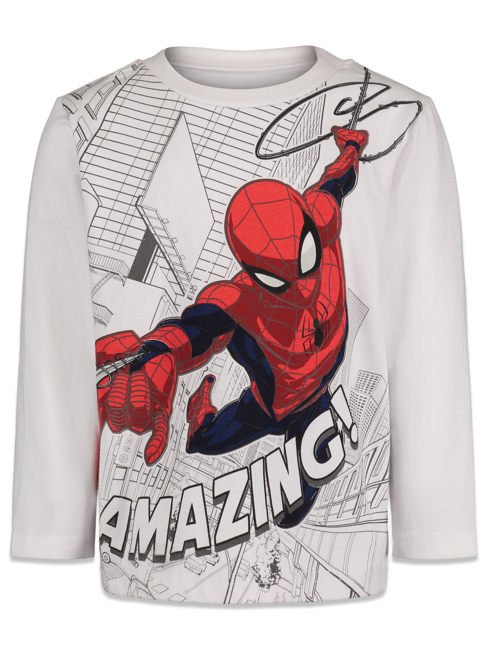 Marvel Spider-Man Boys' 2-Pack Long Sleeve T-Shirts
