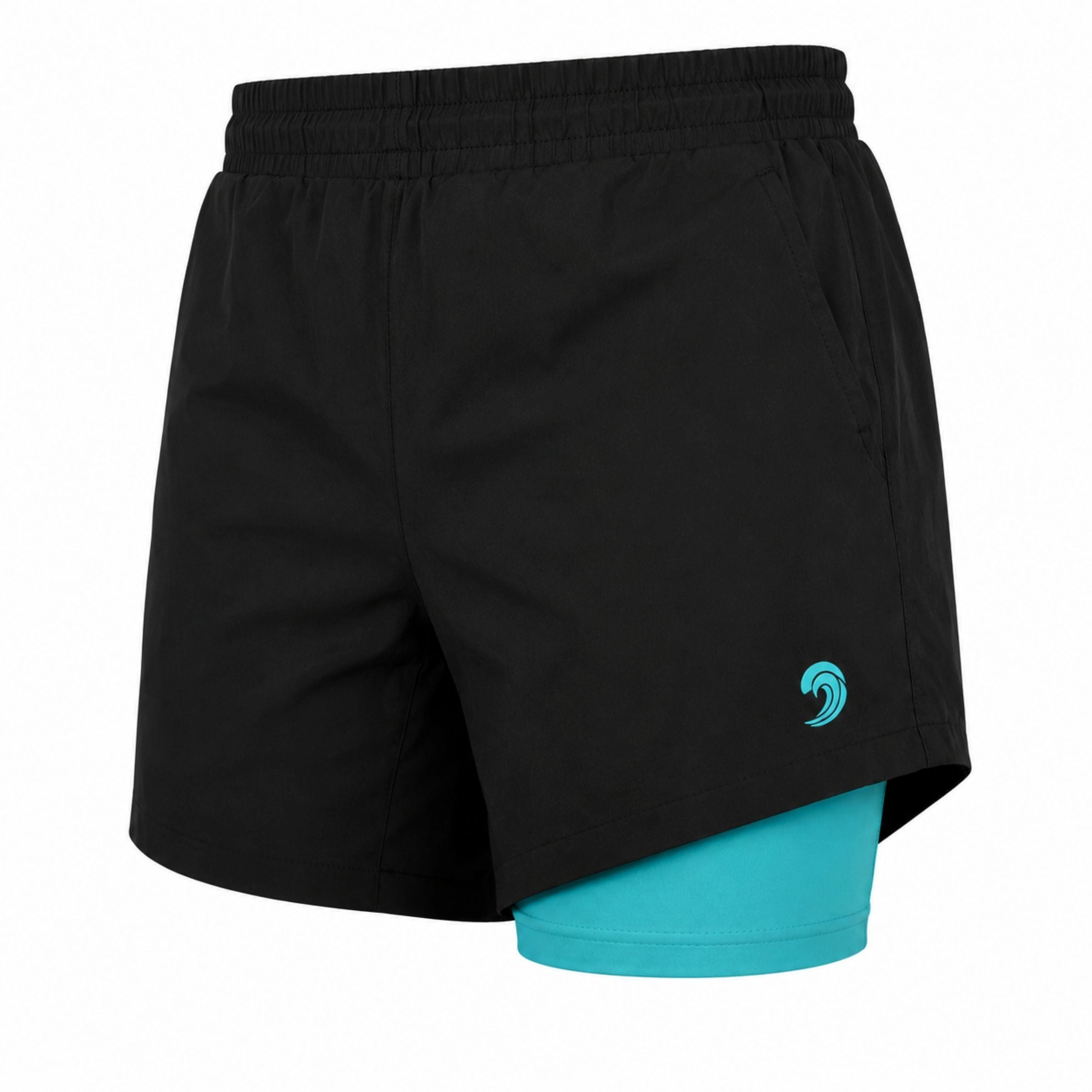 Dry Pocket Men's Waterproof Swim Shorts With A