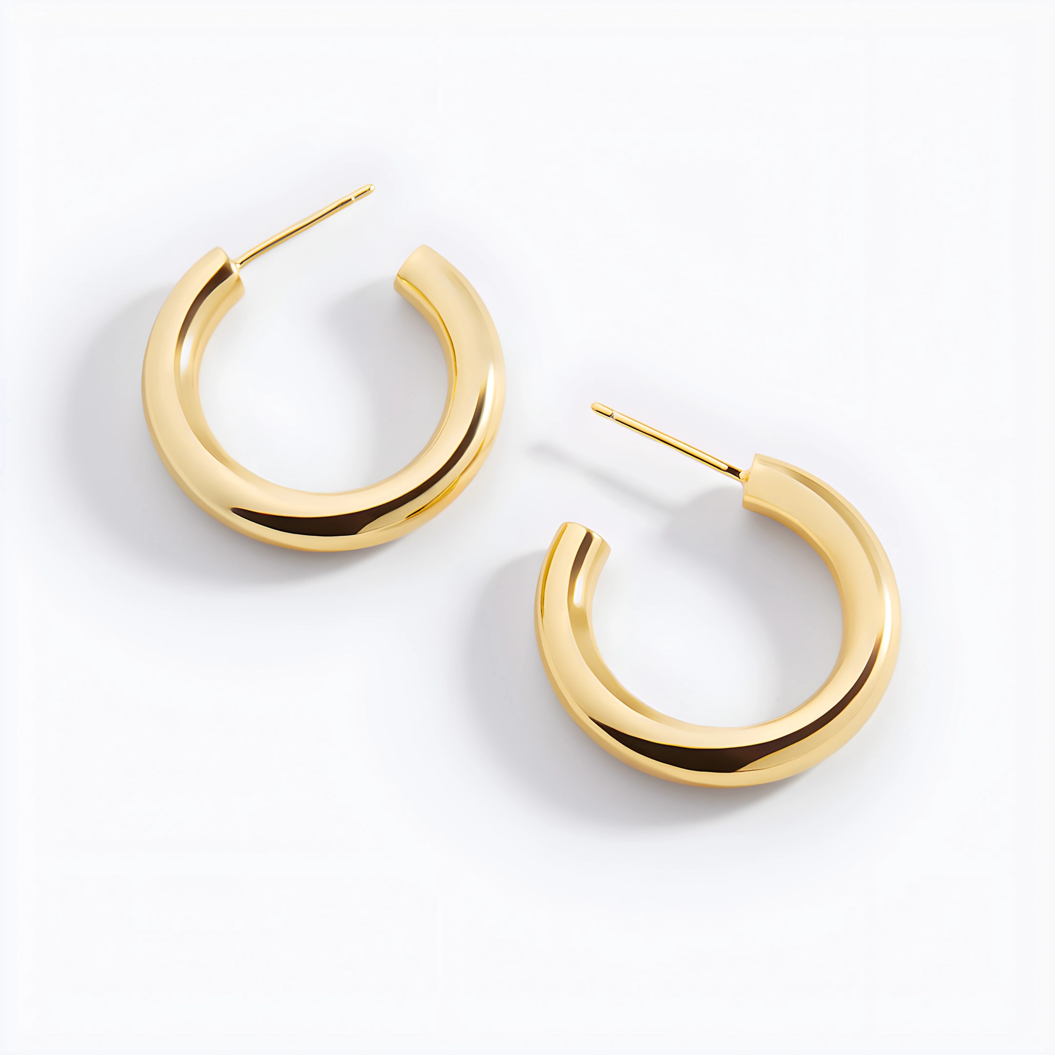 Mint & Lily Women's Bold Hoop Earrings