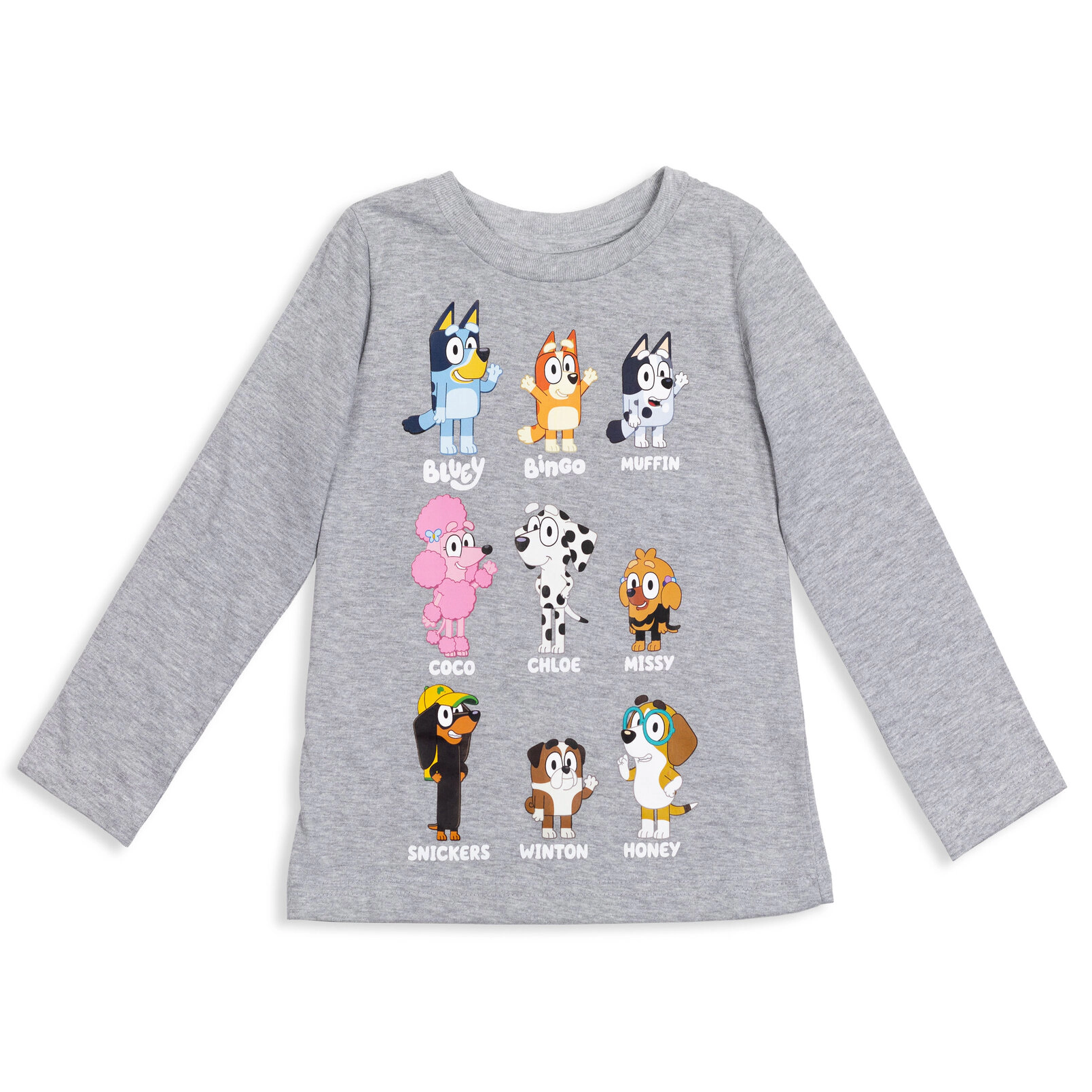 Bluey Girls' 2-Pack Long Sleeve T-Shirts
