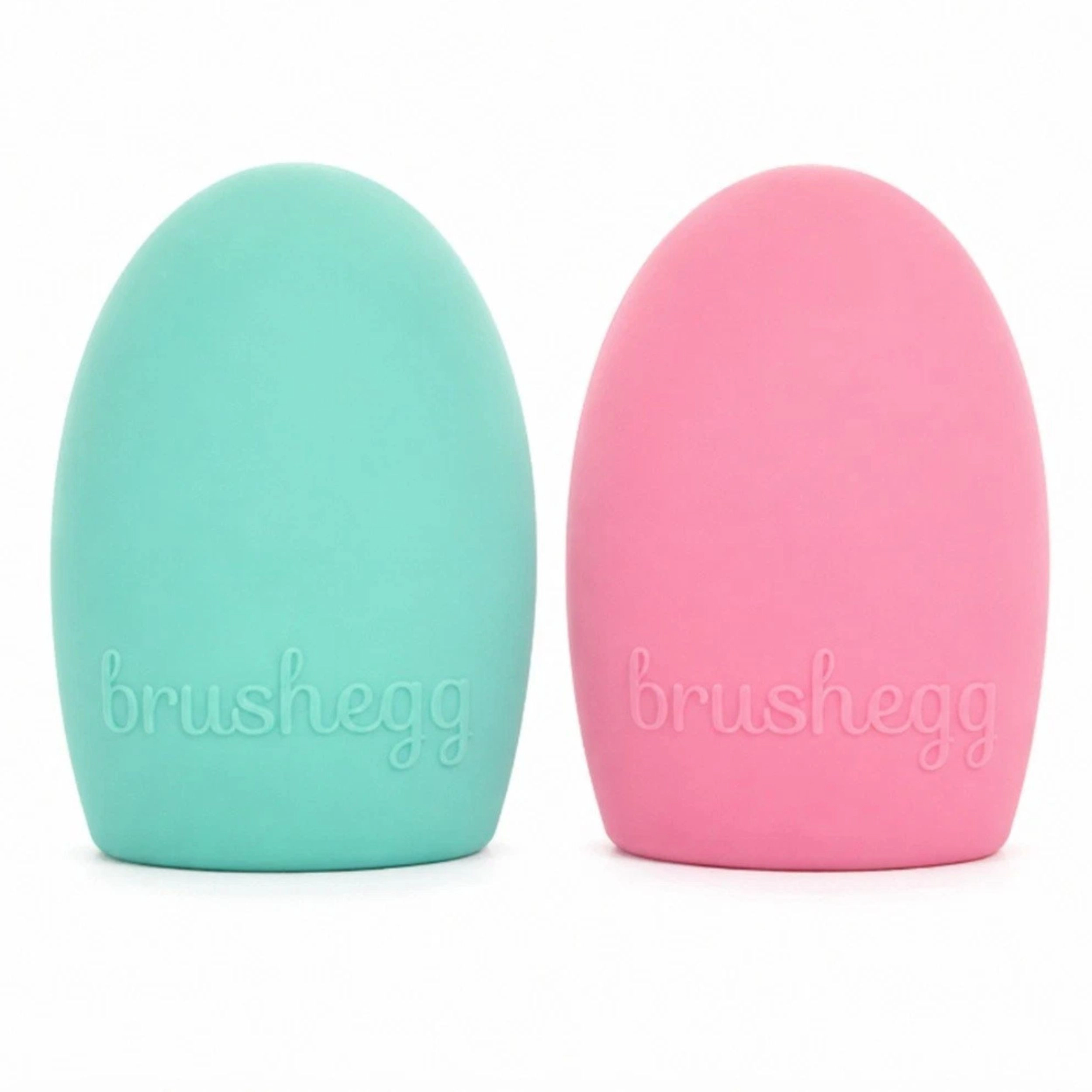 Home Collection Pack of 2 Silicone Makeup Brush Cleaning Pads Textured Scrubber Mats