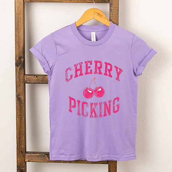 The Juniper Shop - Cherry Picking Varsity Arched - Youth Short