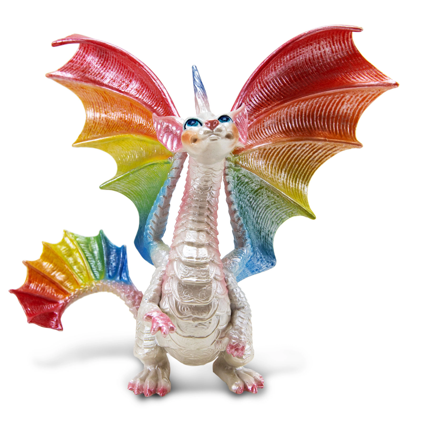 Safari Ltd. - Fairy Rainbow Dragon Kids Toy Figure