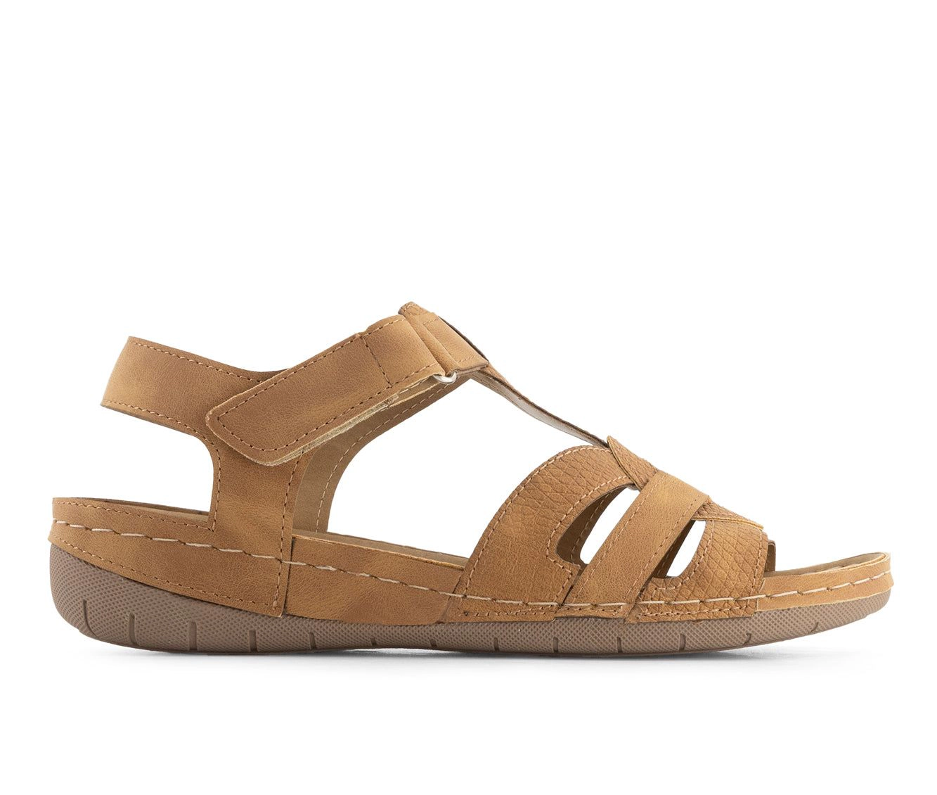 Andrea Womens Ultra Comfort Casual Flat Sandals