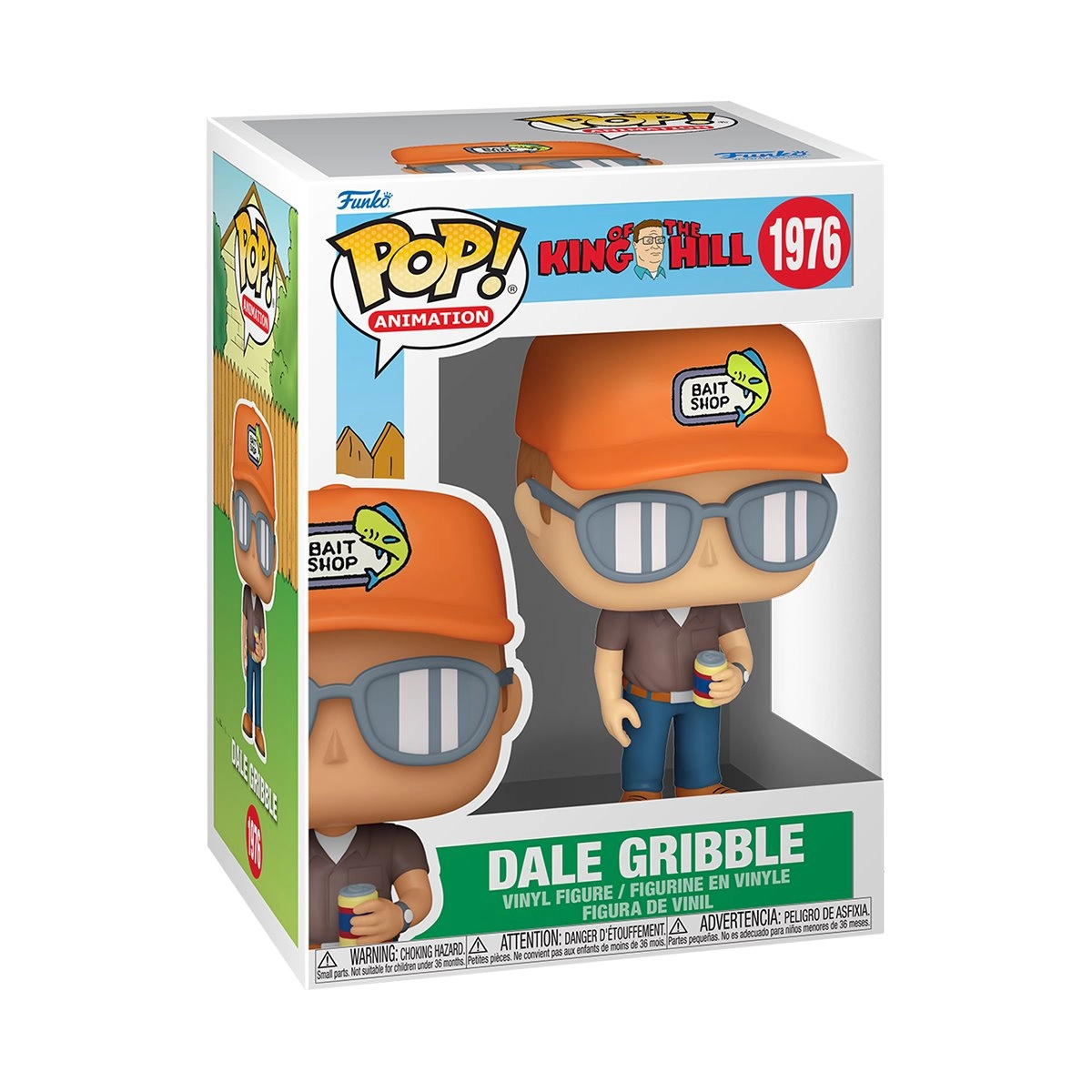 Funko Pop! King of the Hill: Dale Gribble #1976
