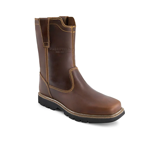 Forastero Mens Western Fashion Leather Boots, Color: Brown  display picture 1