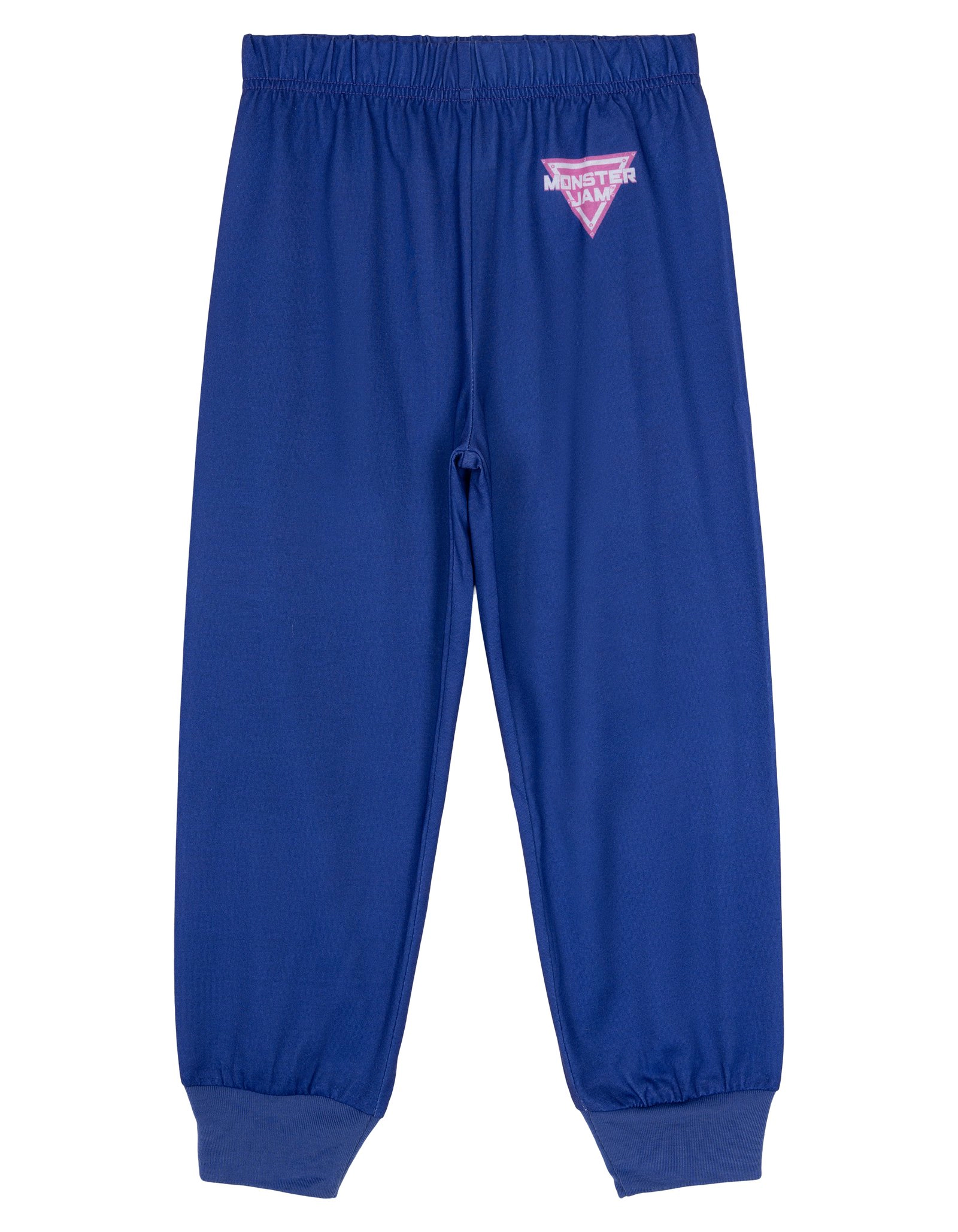 Monster Jam Sparkle Smash Girls' 2-Piece Pajama Shirt and Pants Set