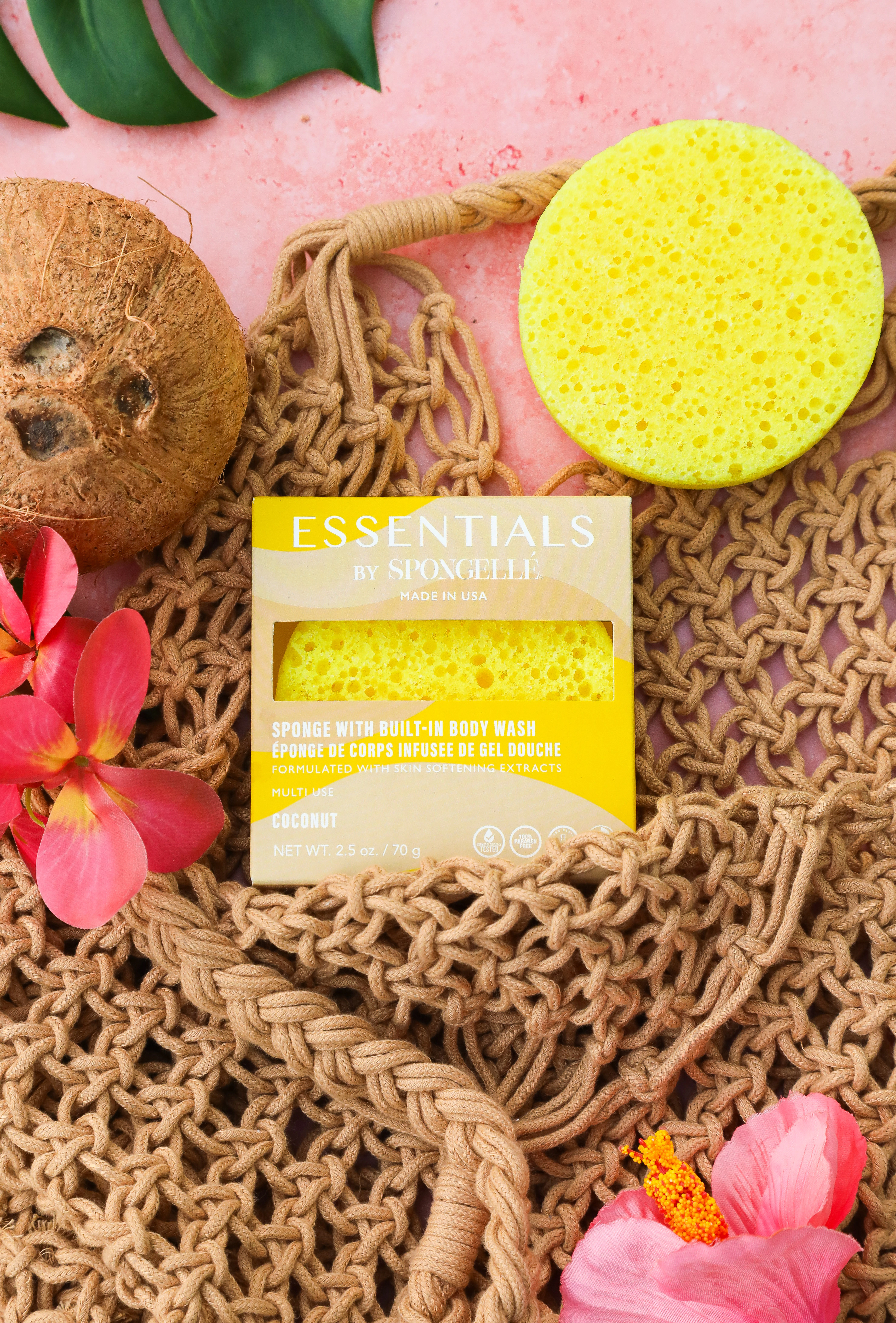 ESSENTIALS BY SPONGELLE - BODY BUFFER - COCONUT