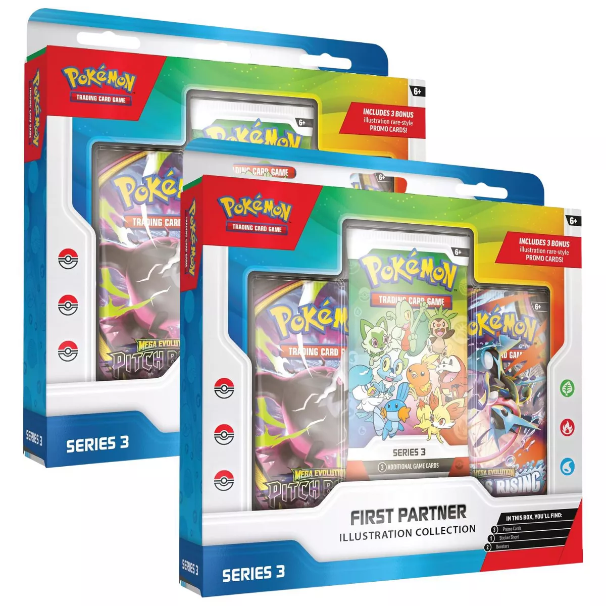 Pokemon First Partner Illustration Collections