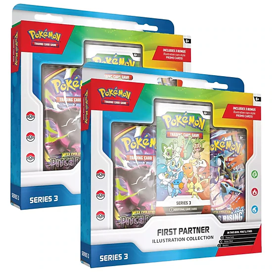 Pokemon First Partner Illustration Collections - Series 3 (2-Pack)