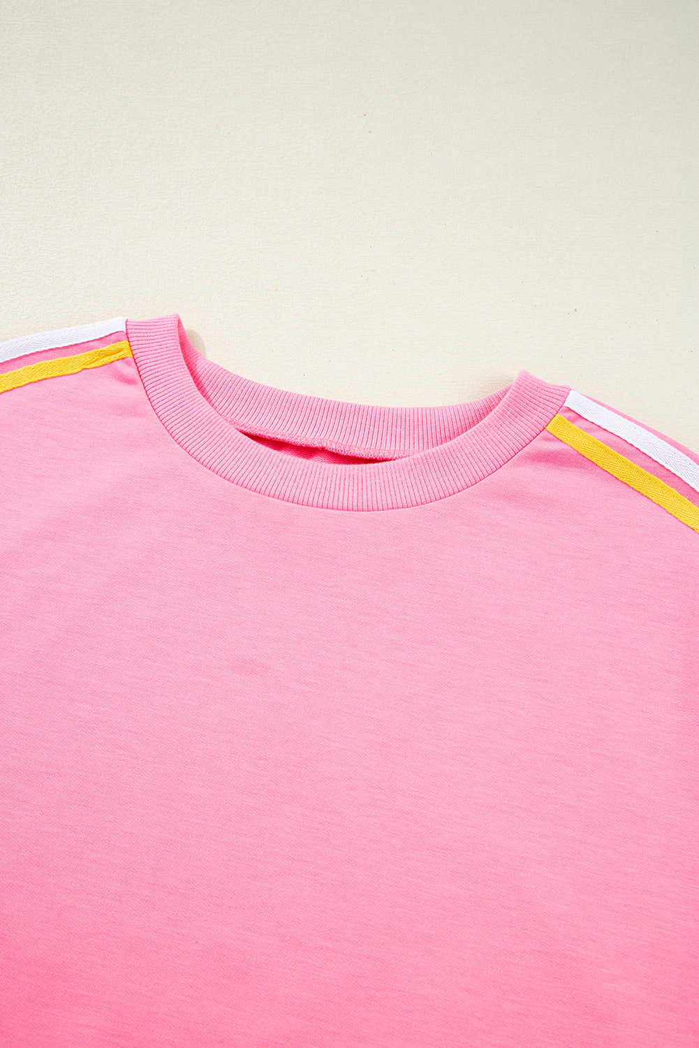 Threaded Pear Women's Milan Contrast Crewneck T Shirt