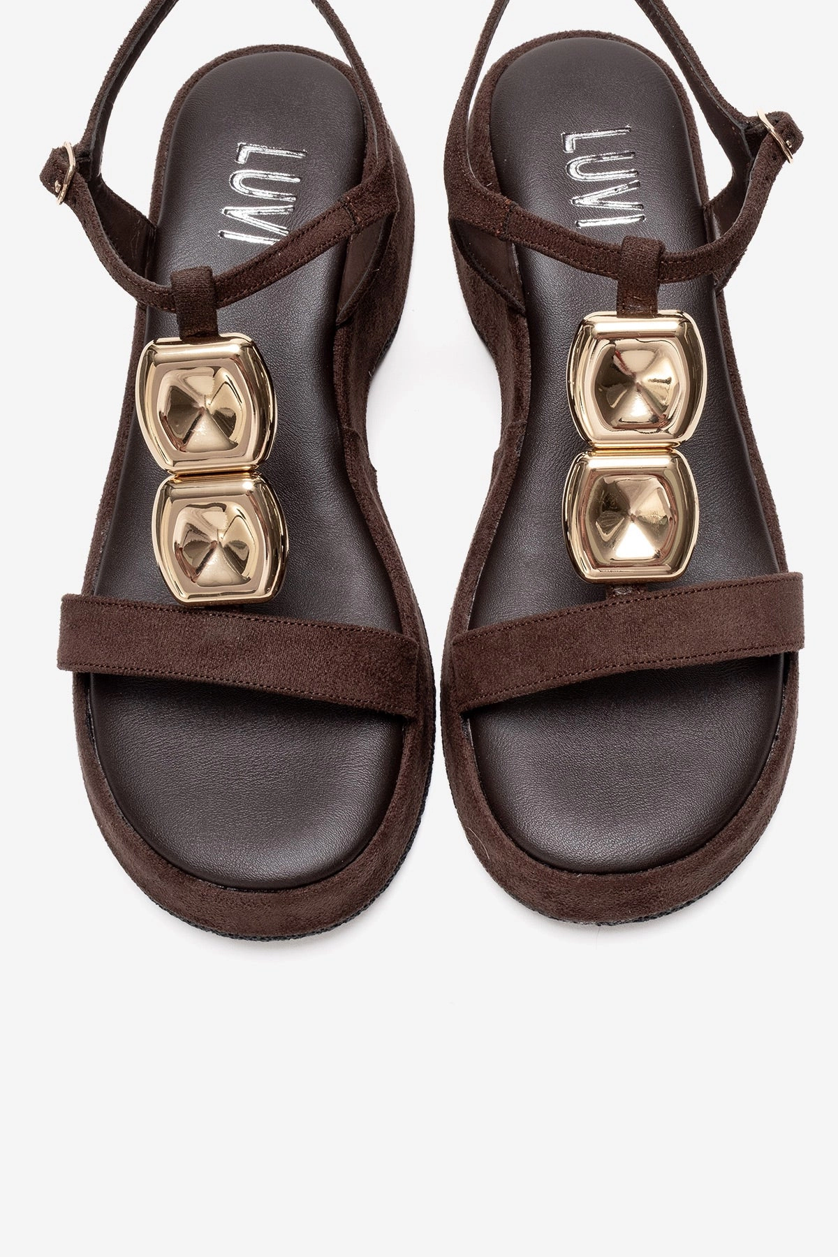 Prologue Shoes Womens Matt Platform Sandal