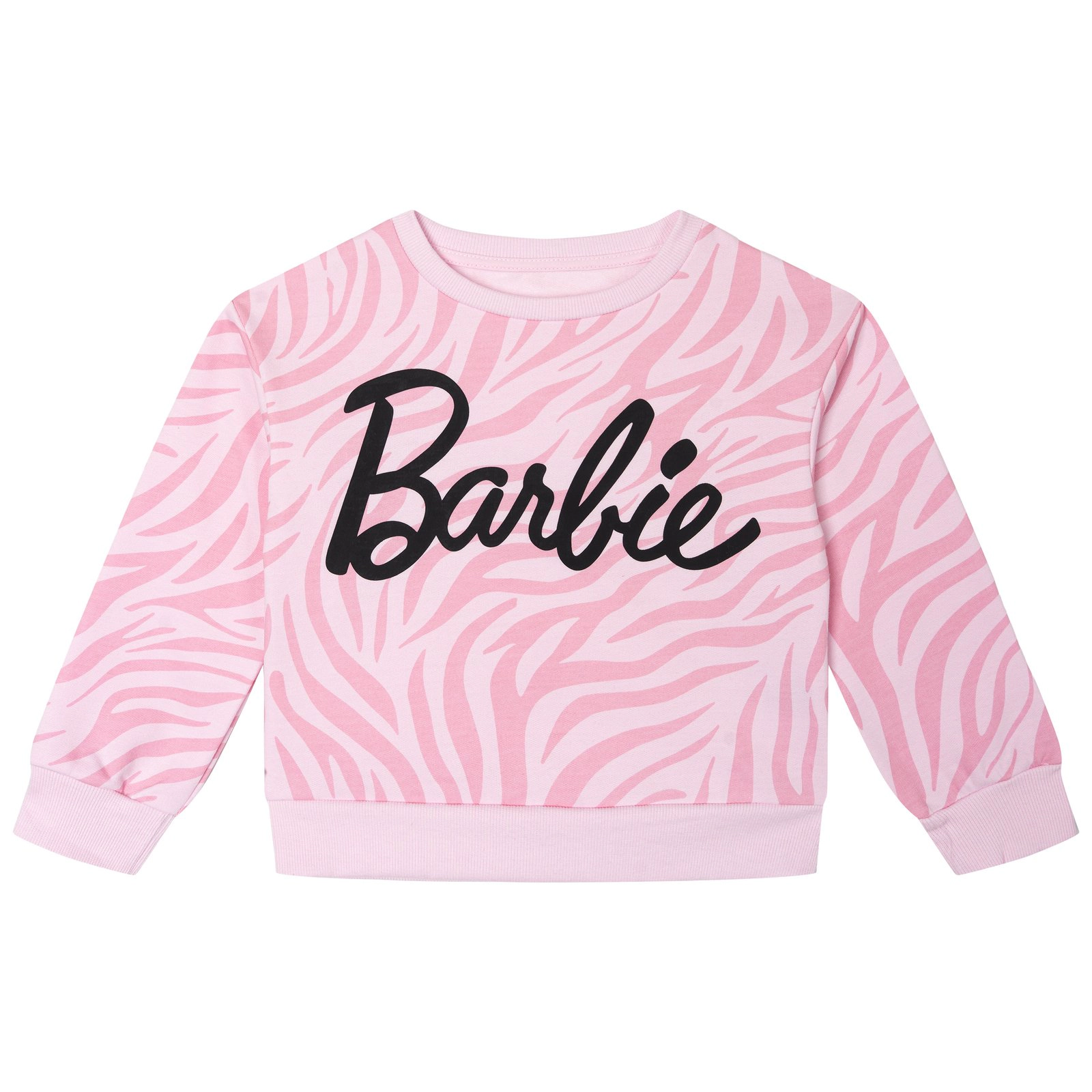 Barbie Girls' Fleece Sweatshirt and Flare Leggings Set