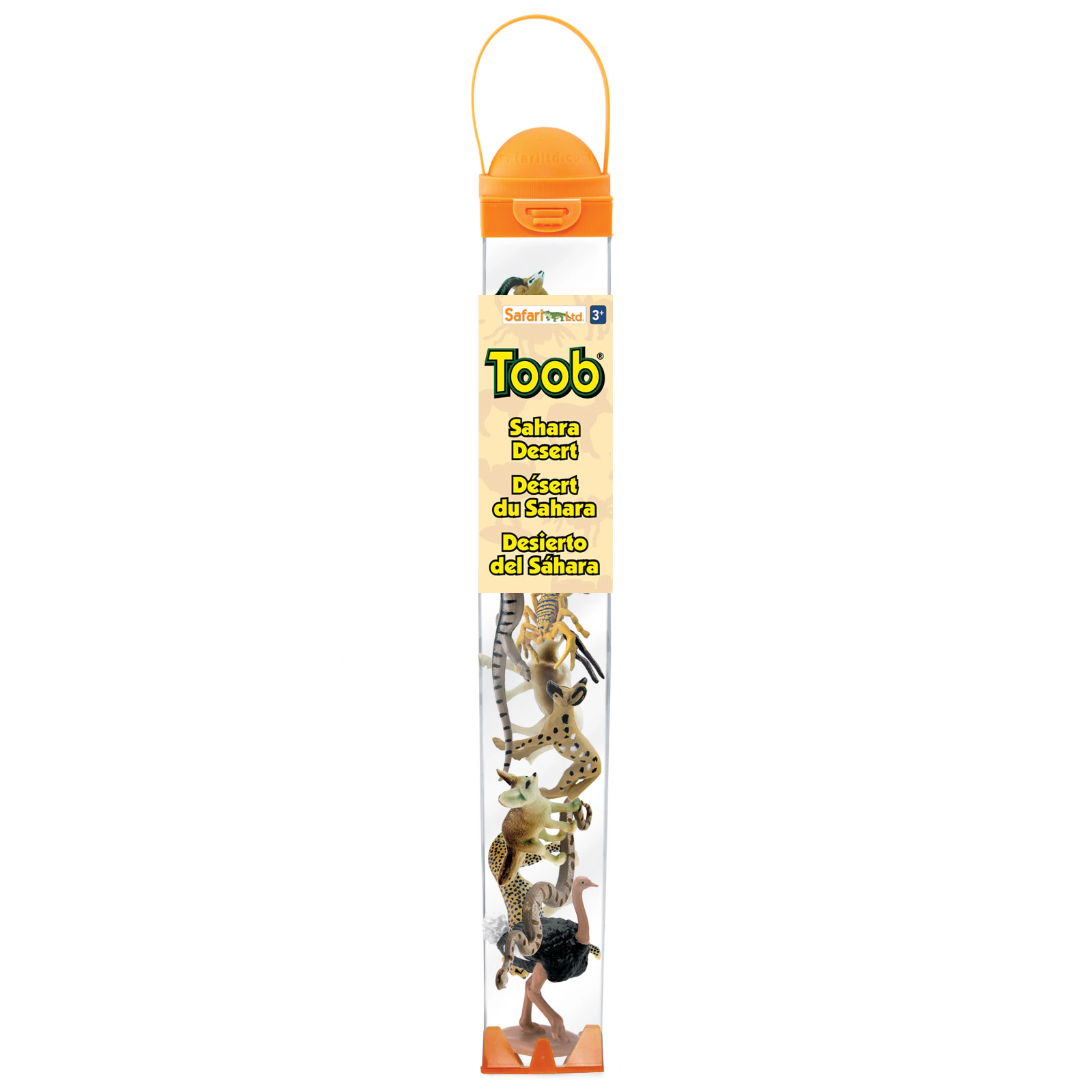 Safari Ltd. - Sahara Desert Animals TOOB - contains 9 Mini Figurines
