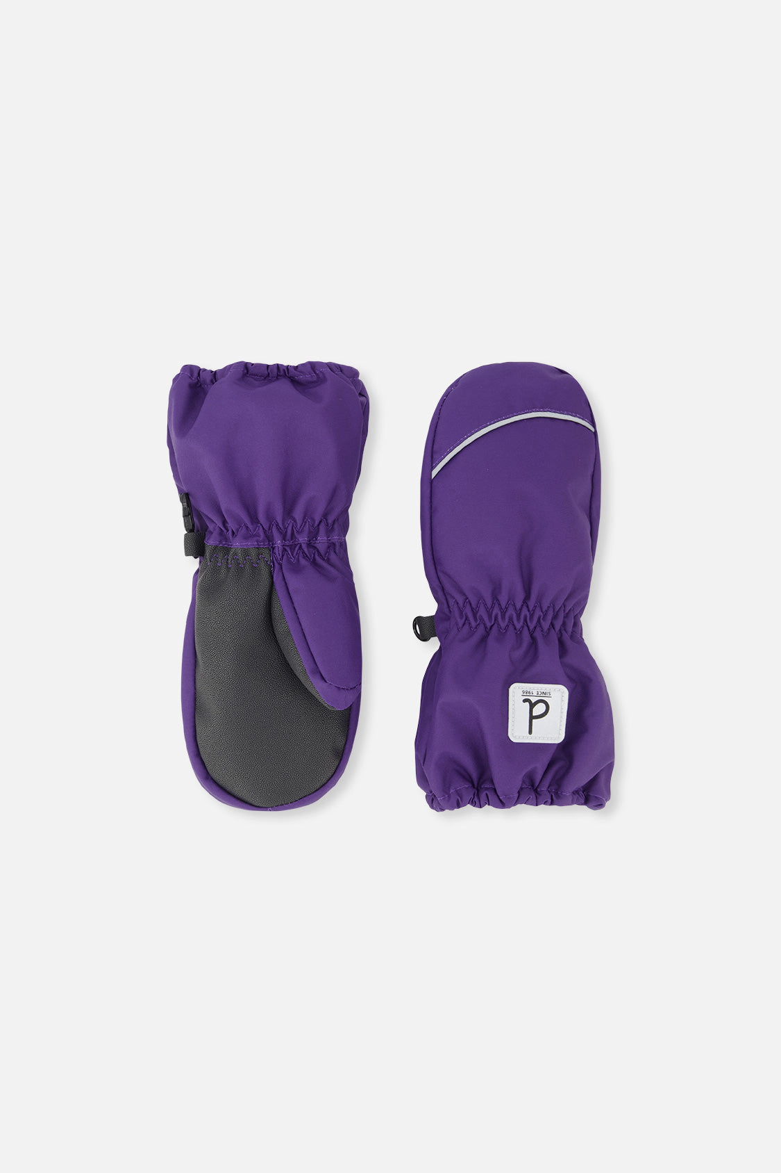 Deux par Girls Play Waterproof Winter Mittens with Rubberized Palm