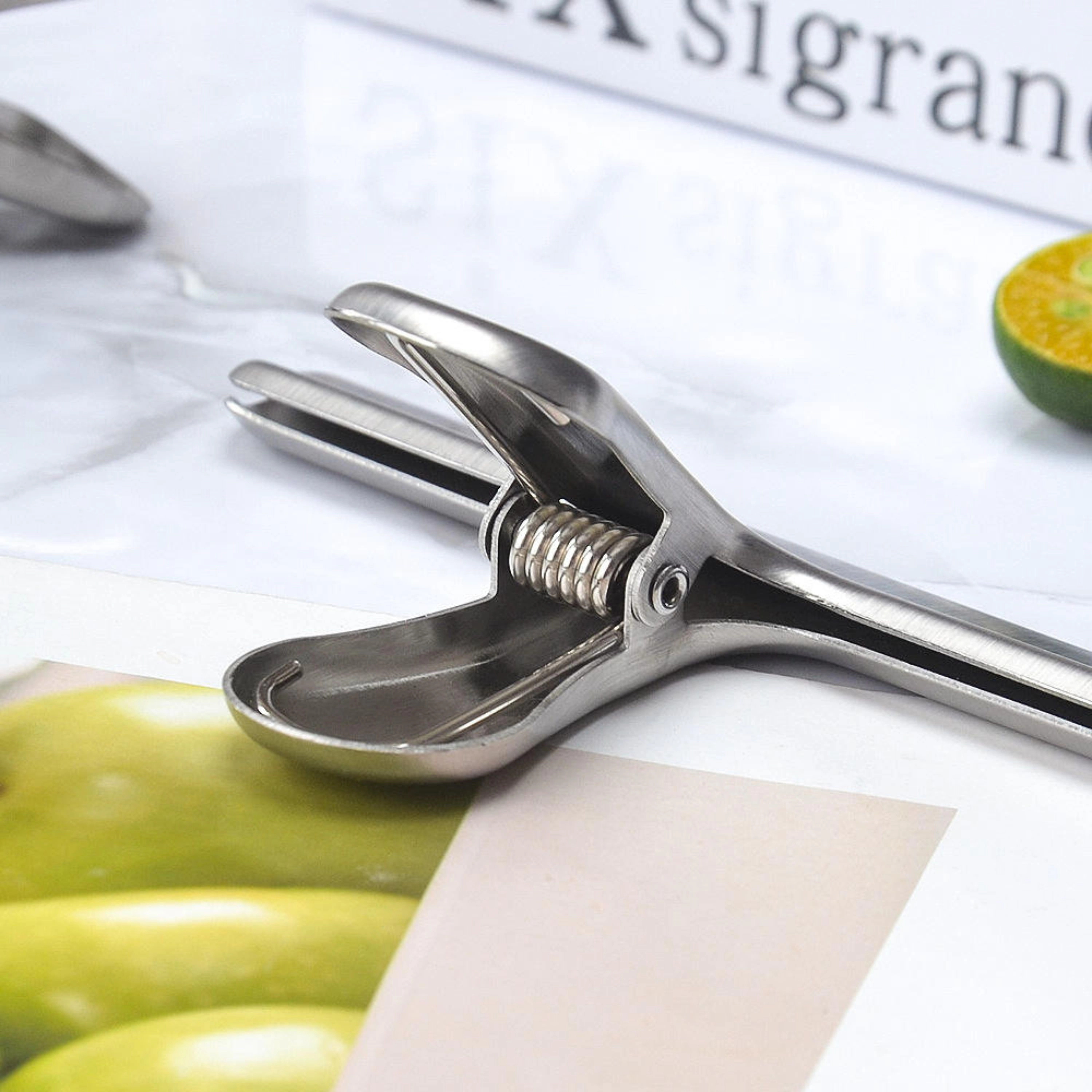 Kitcheniva 3-Inch Stainless Steel Chip Clips 10 Pcs