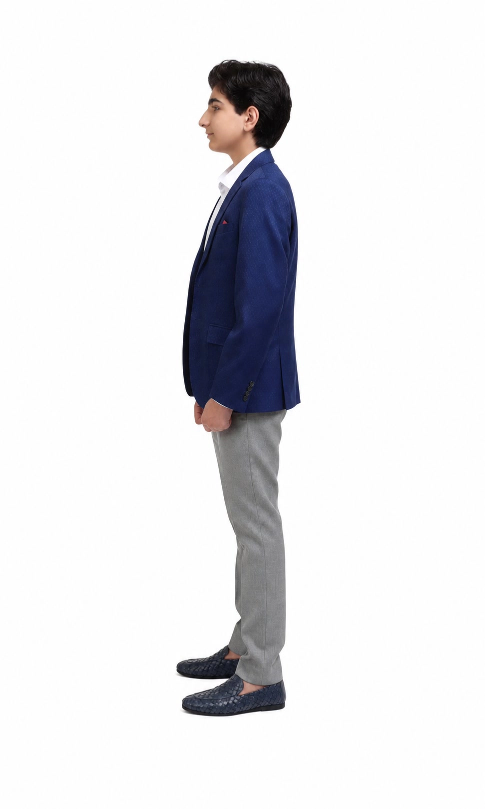Elie Balleh Boys Slim Fit Digital Rain Jacket