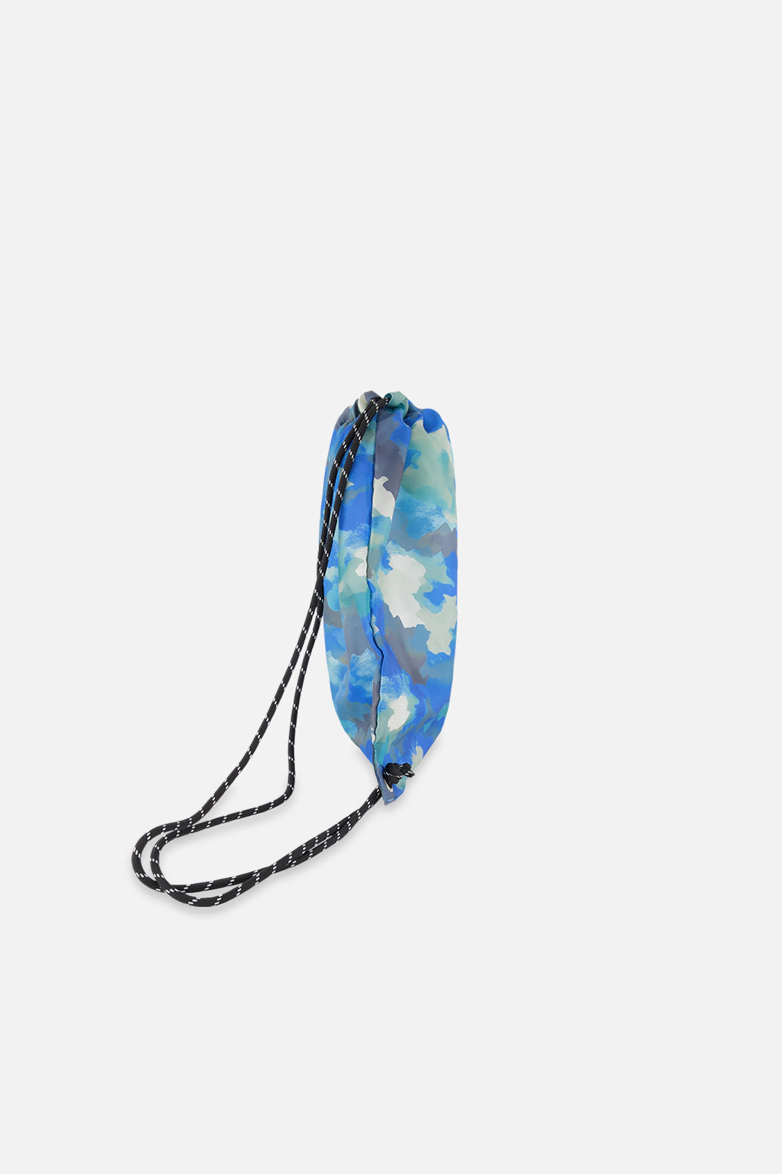 Deux par Deux Boys Lightweight Camouflage Print Drawstring Bag