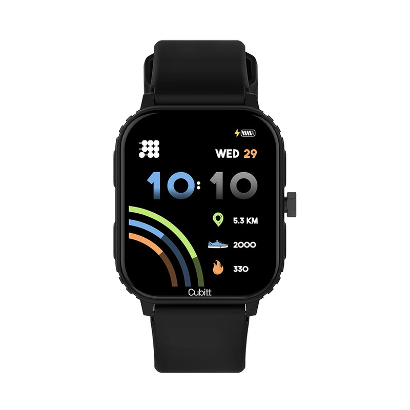 Cubitt Teens Smartwatch Fitness Tracker 1.85 Inch Touchscreen Heart Rate & Sleep Monitor Games IP68 Waterproof