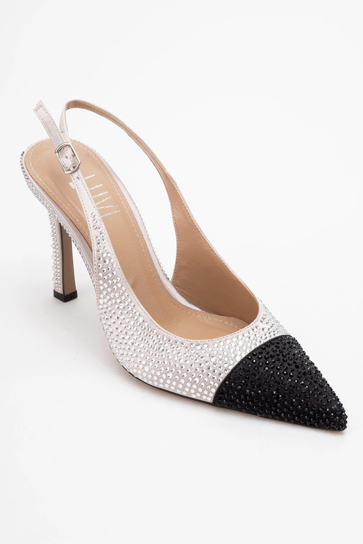 Prologue Shoes Womens London Embellished Pointed Toe Pump