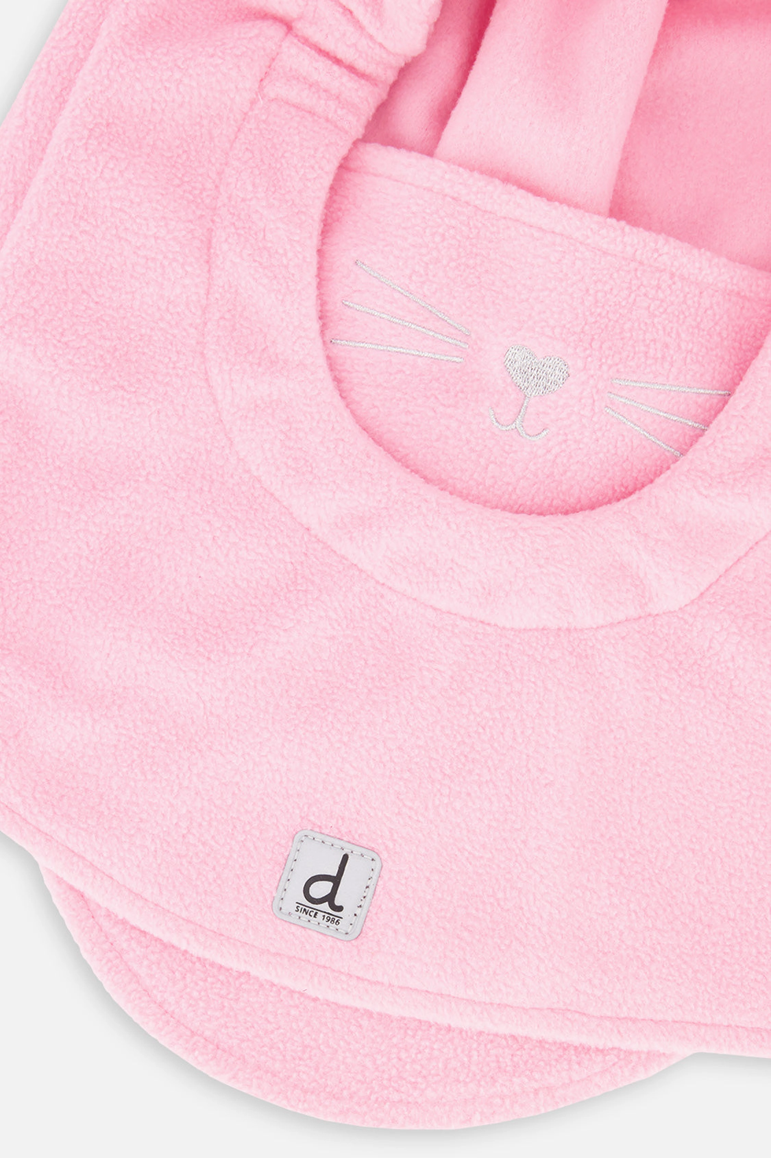 Deux par Deux Girls Cat Ear Oversized Polar Balaclava for Ski Helmet