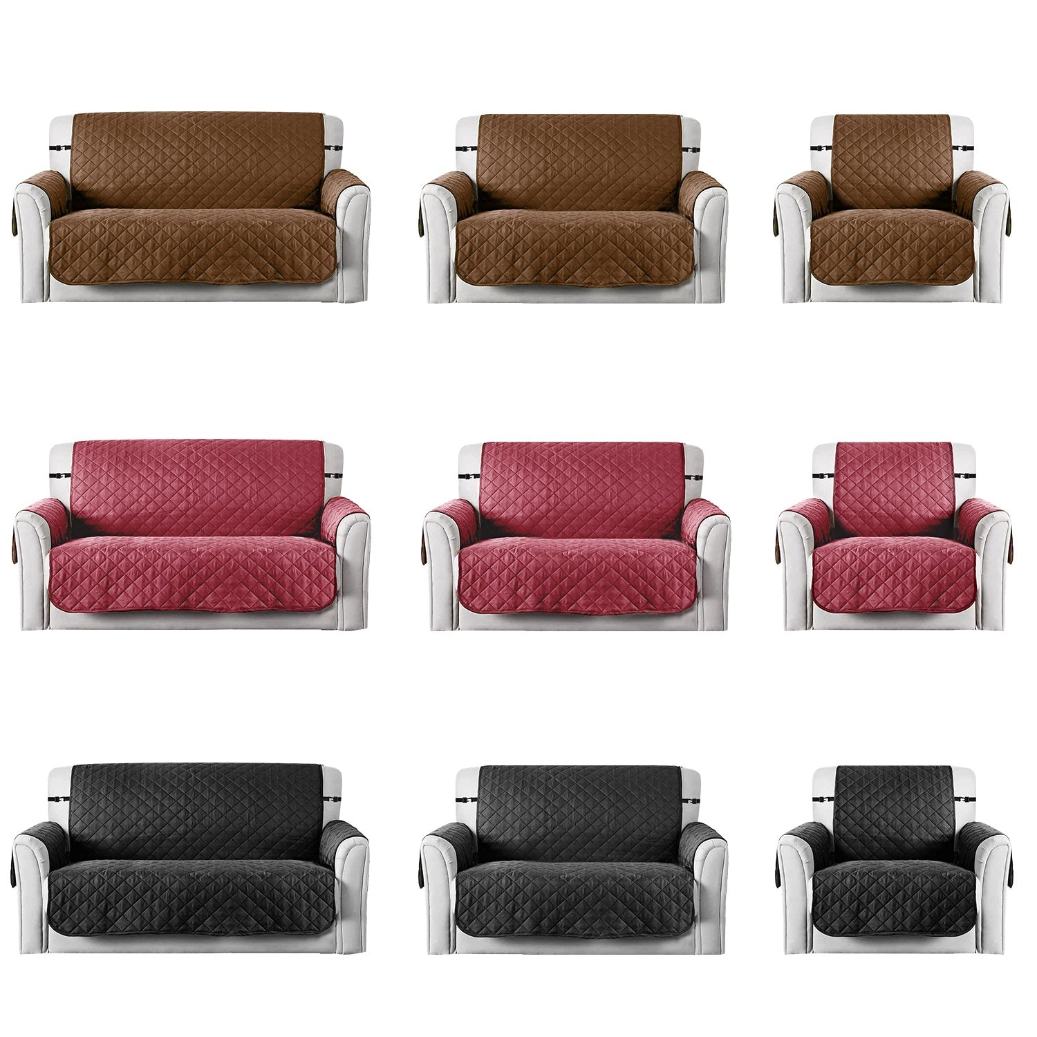GBruno Reversible Water-Resistant Sofa Cover