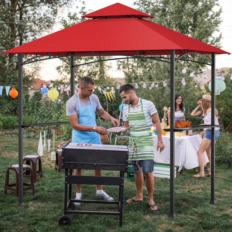 Hivvago Barbecue Grill Shelter Canopy