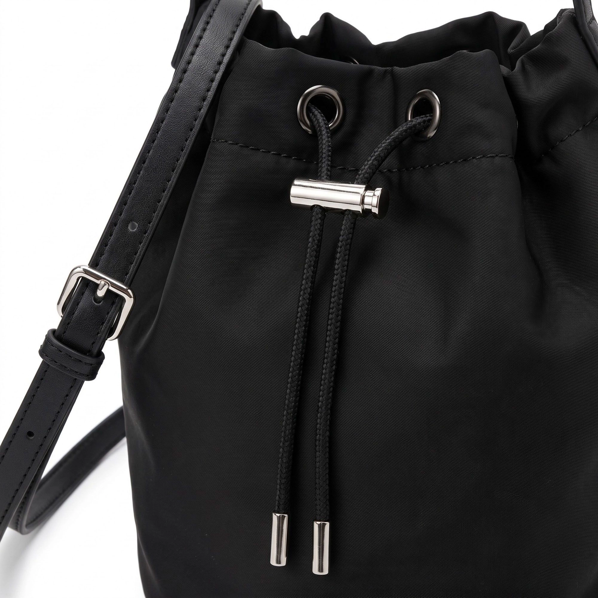 Alilang Women's Drawstring Bucket Crossbody Bag with Adjustable Shoulder Strap