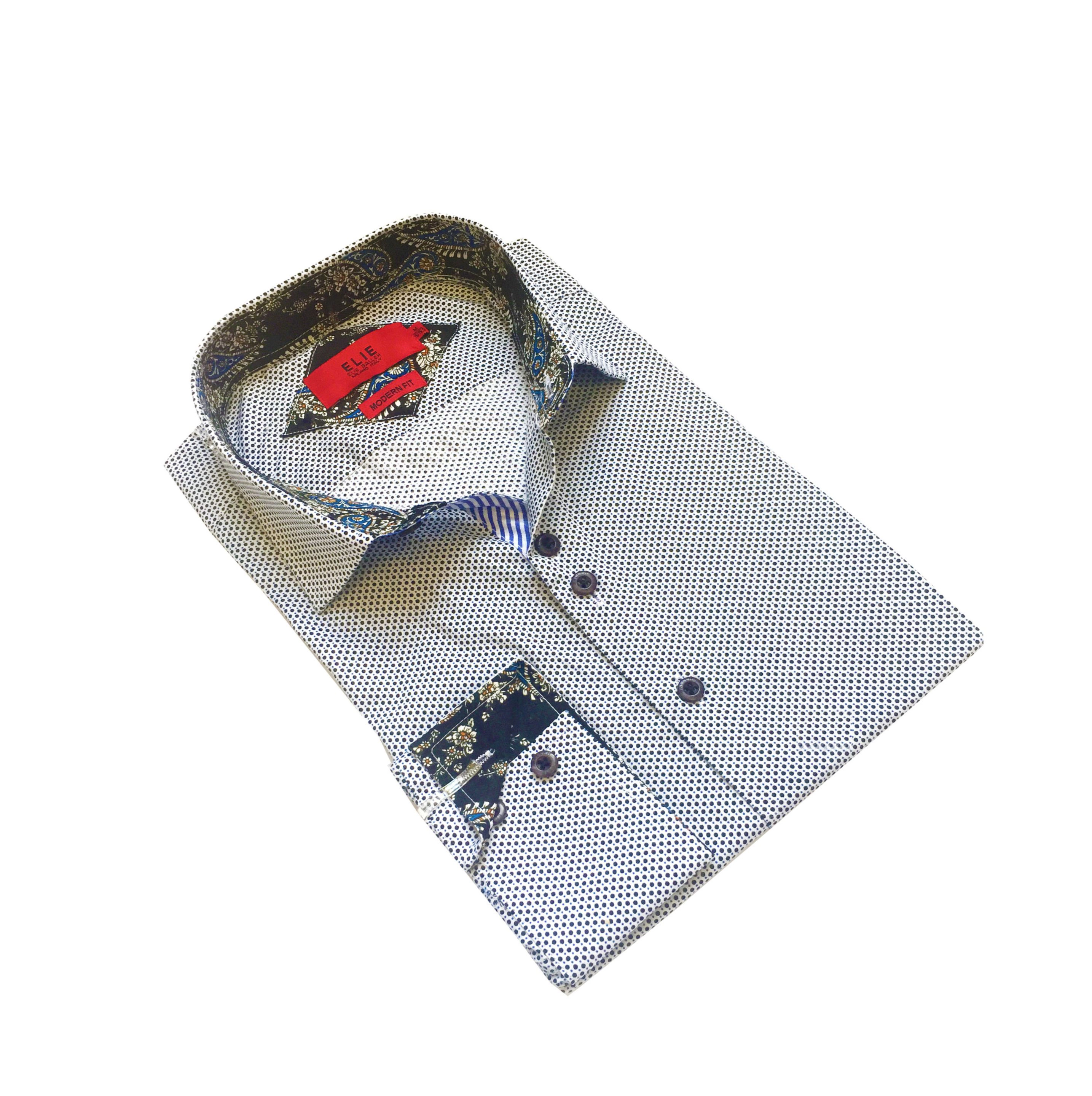 Elie Balleh Boys Slim Fit Button-Down Shirt