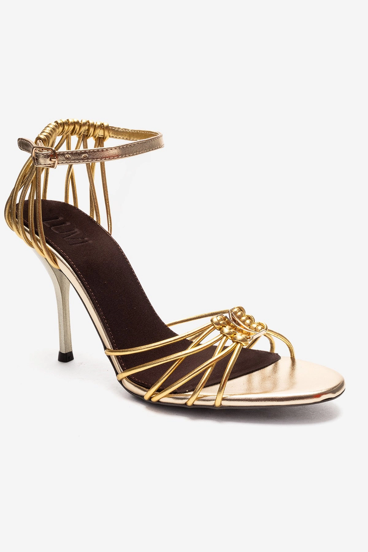 Prologue Shoes Womens Arona Ankle Strap Stiletto Sandal