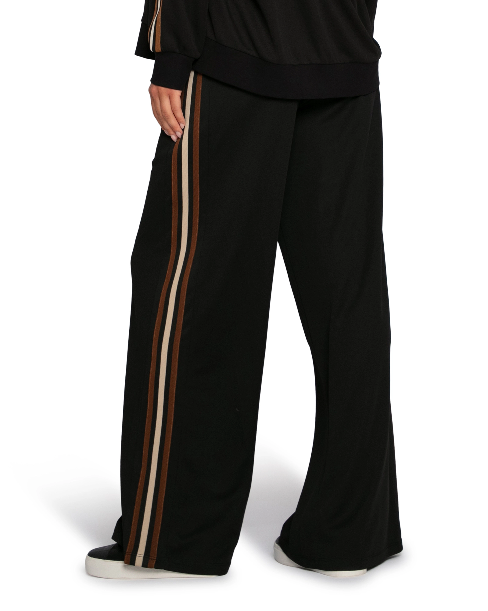 Belle & Bloom Beach Front Striped Wide Leg Pants