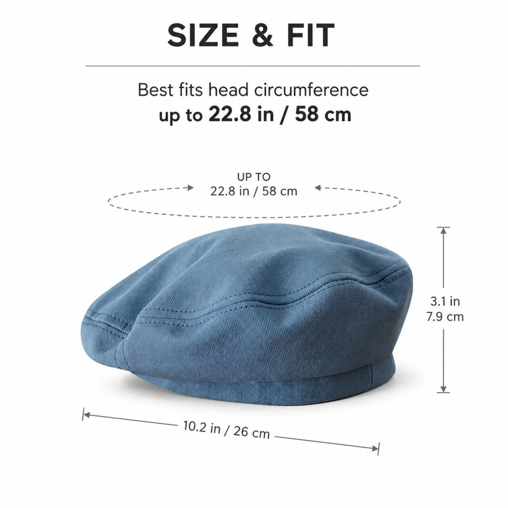Anna-Kaci Women's Men's Classic Flat Cap Fine Ribbed Ivy Newsboy Driving Hat