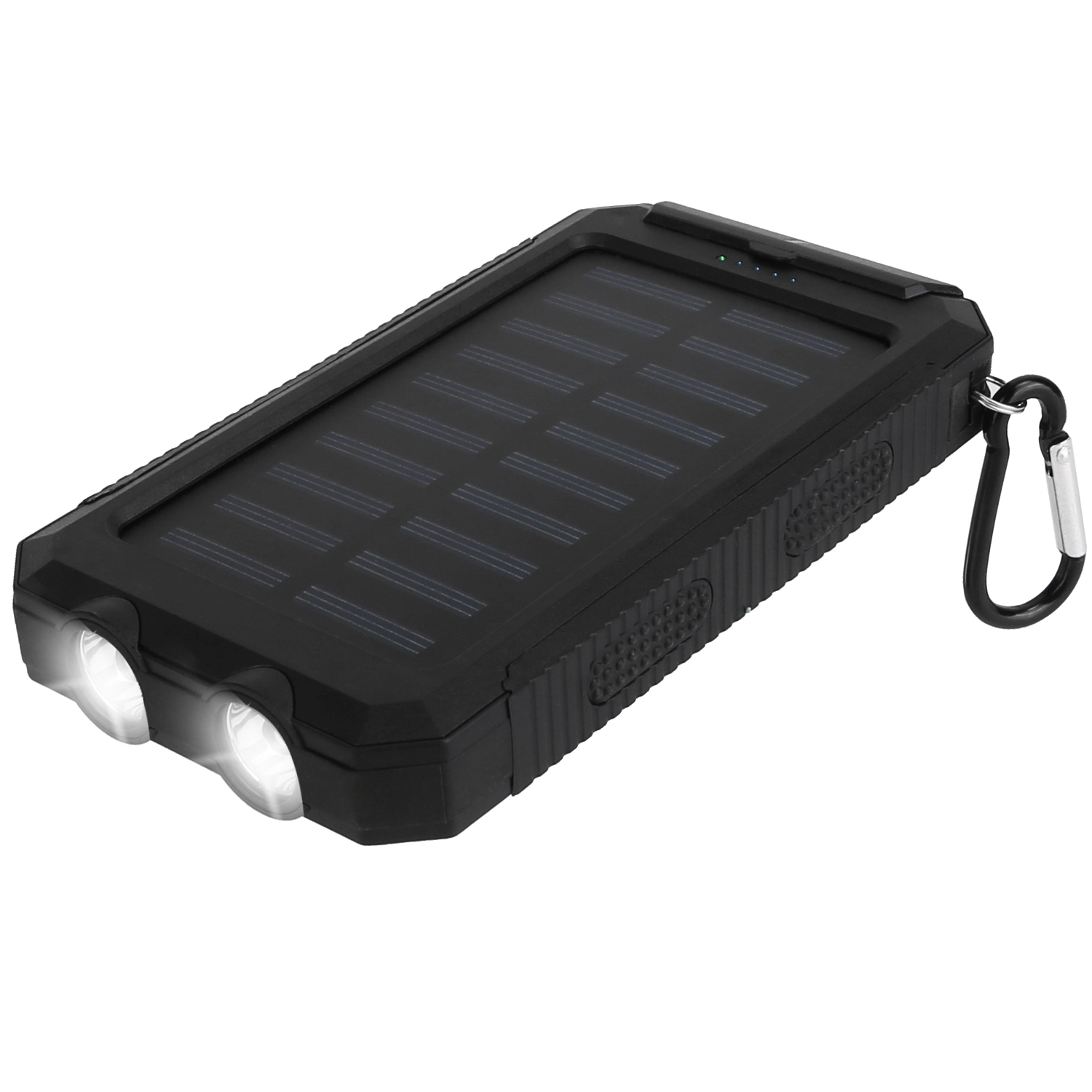 GBruno Solar 10000mAh Power Bank With LED Flashlight